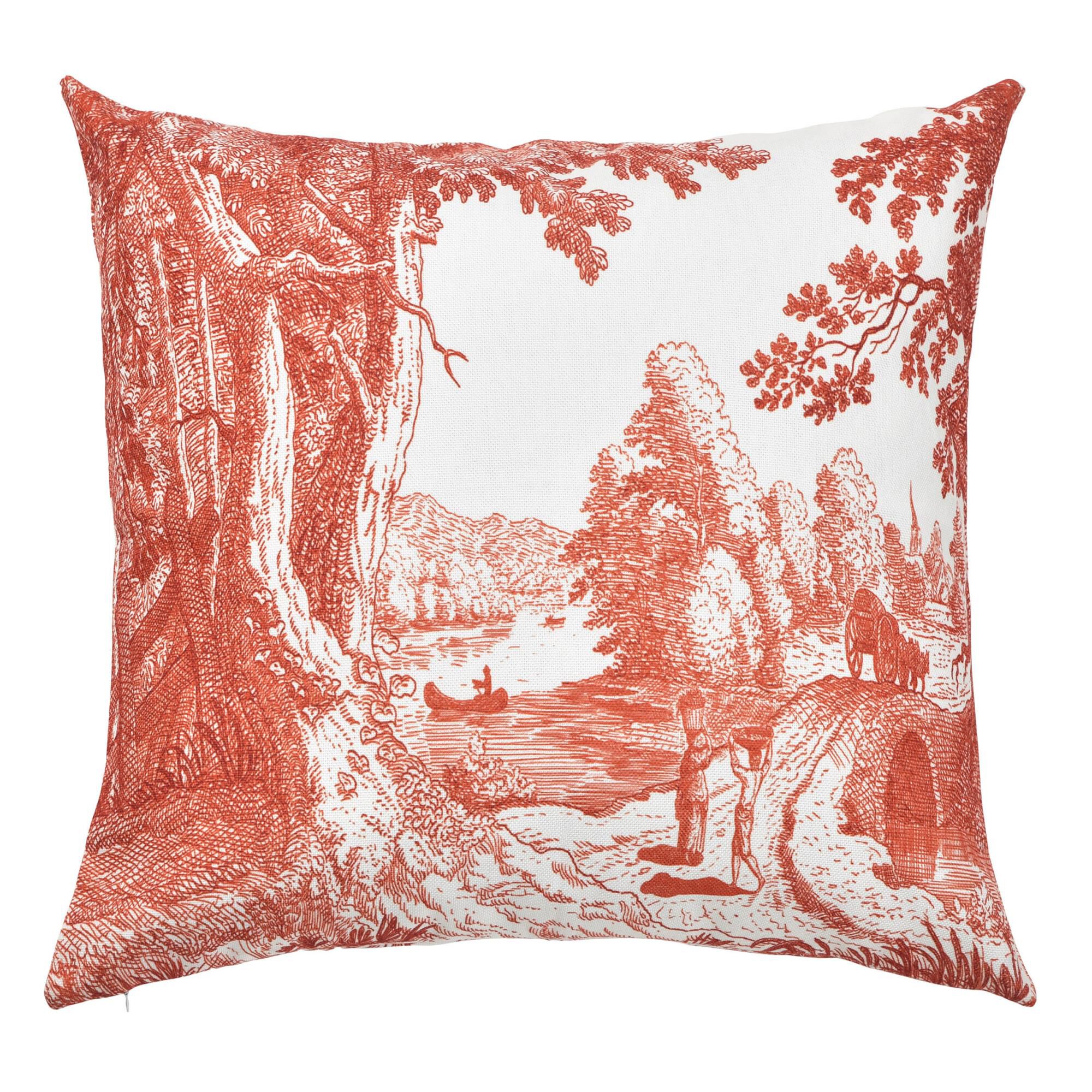 Dann Foley Reverie Toile 24 Inch Decorative Pillow by Stylecraft