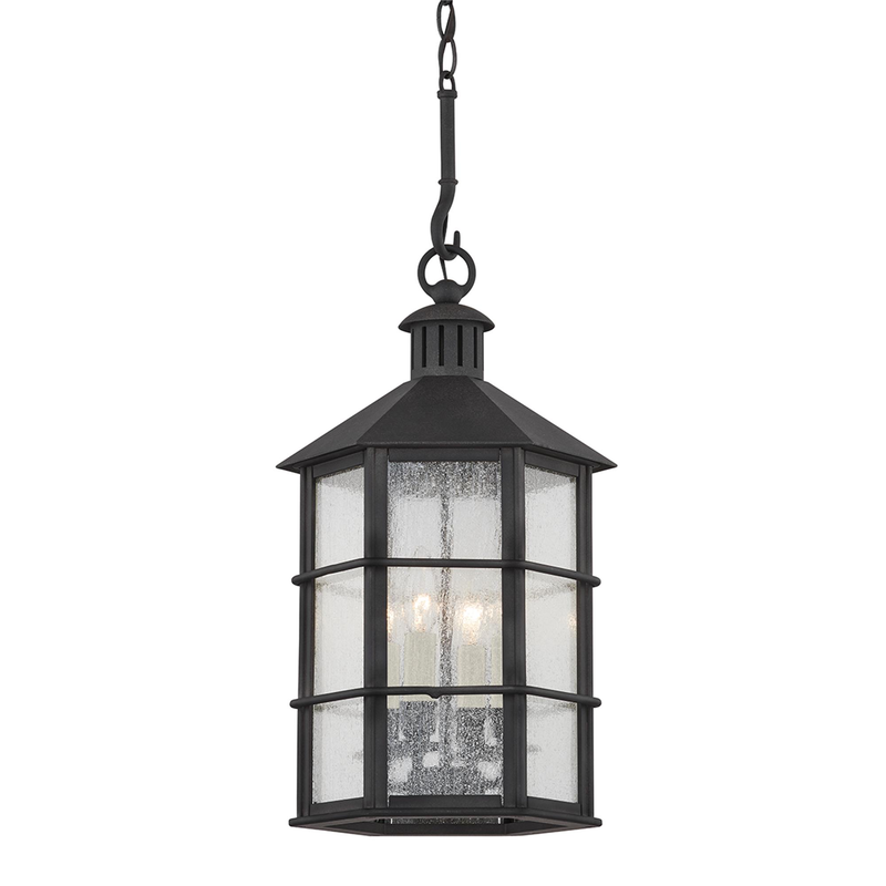 Mark D. Sikes Lake County Large Outdoor Hanging Lantern by Troy Lighting