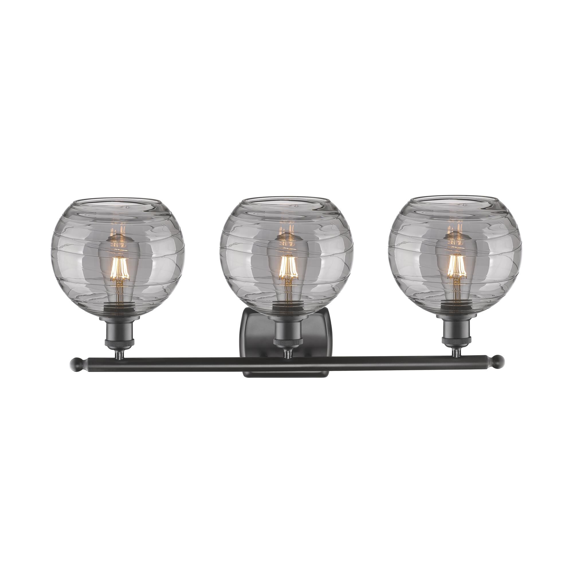 Bruno Marashlian Athens Deco Swirl 28 Inch Bath Vanity Light by Innovations Lighting
