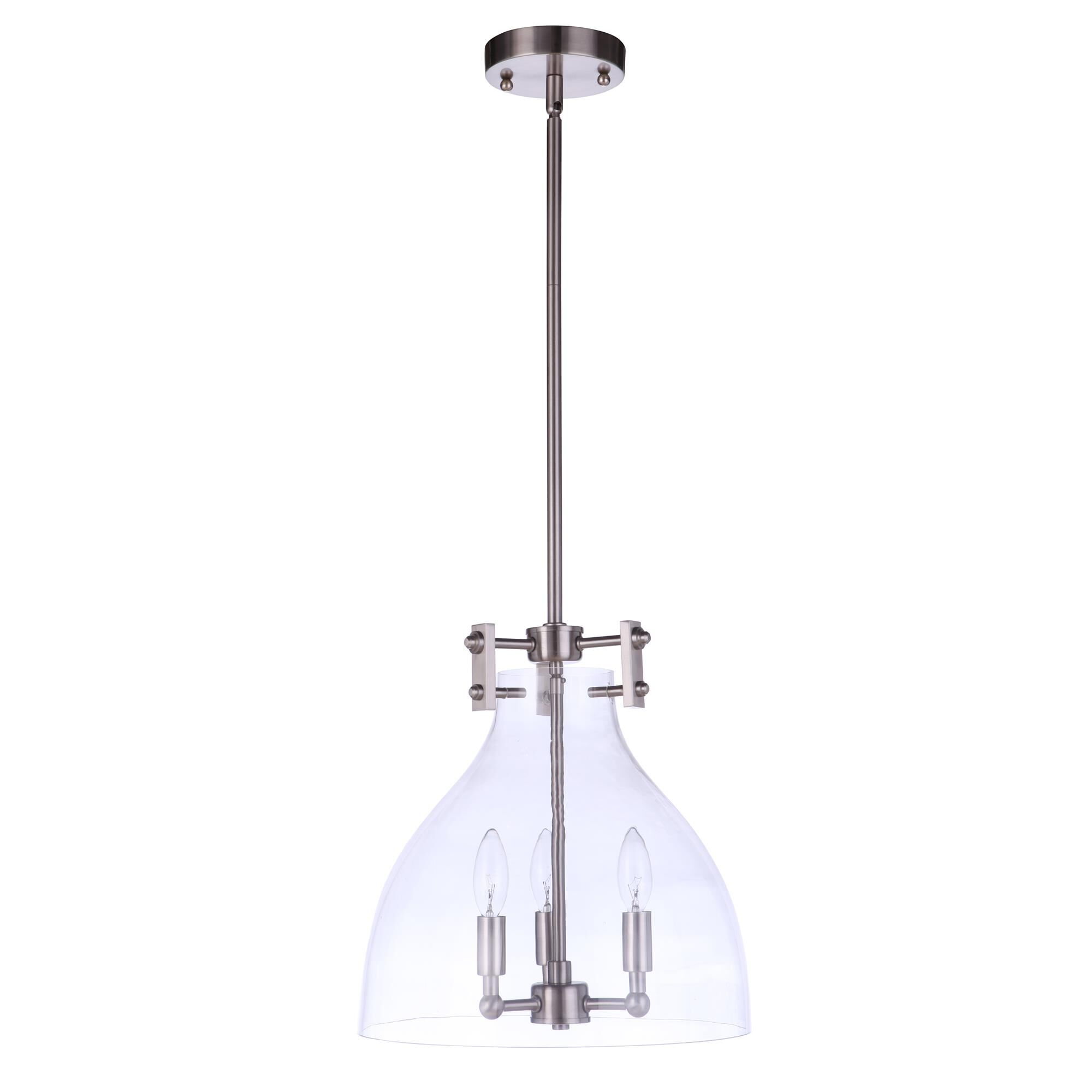 Shown in Brushed Polished Nickel finish