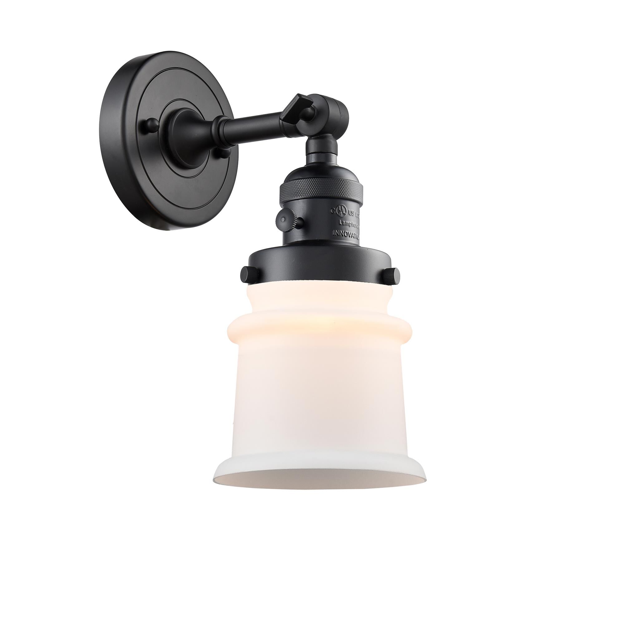 Shown in Matte Black finish and Matte White Cased glass
