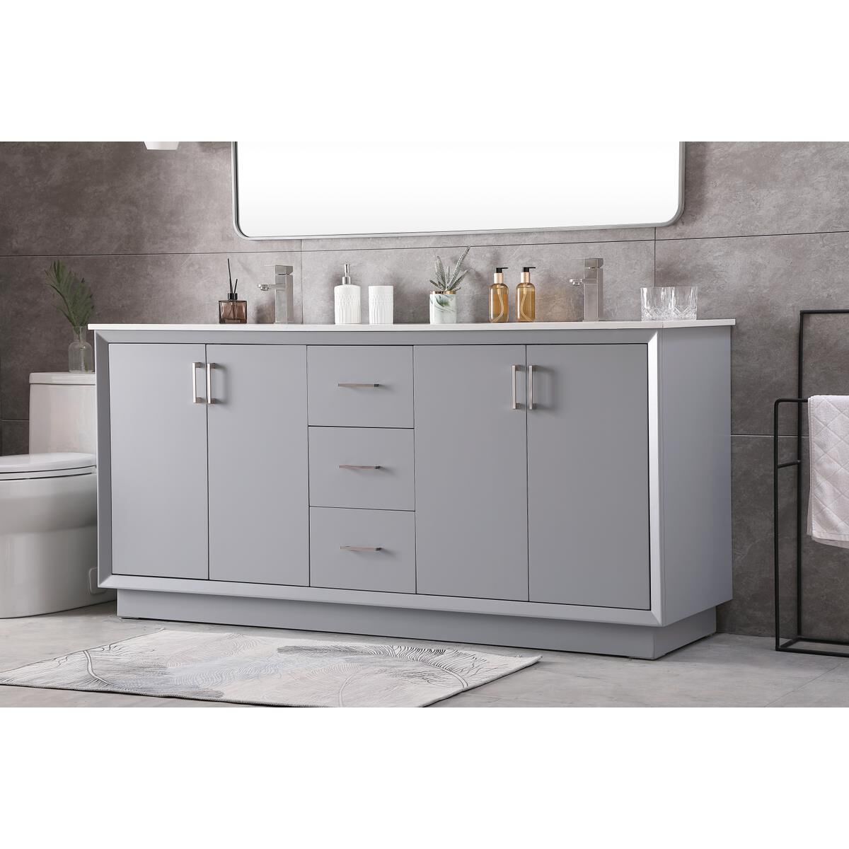 Hayes 72 Inch Bath Vanity by Elegant Decor
