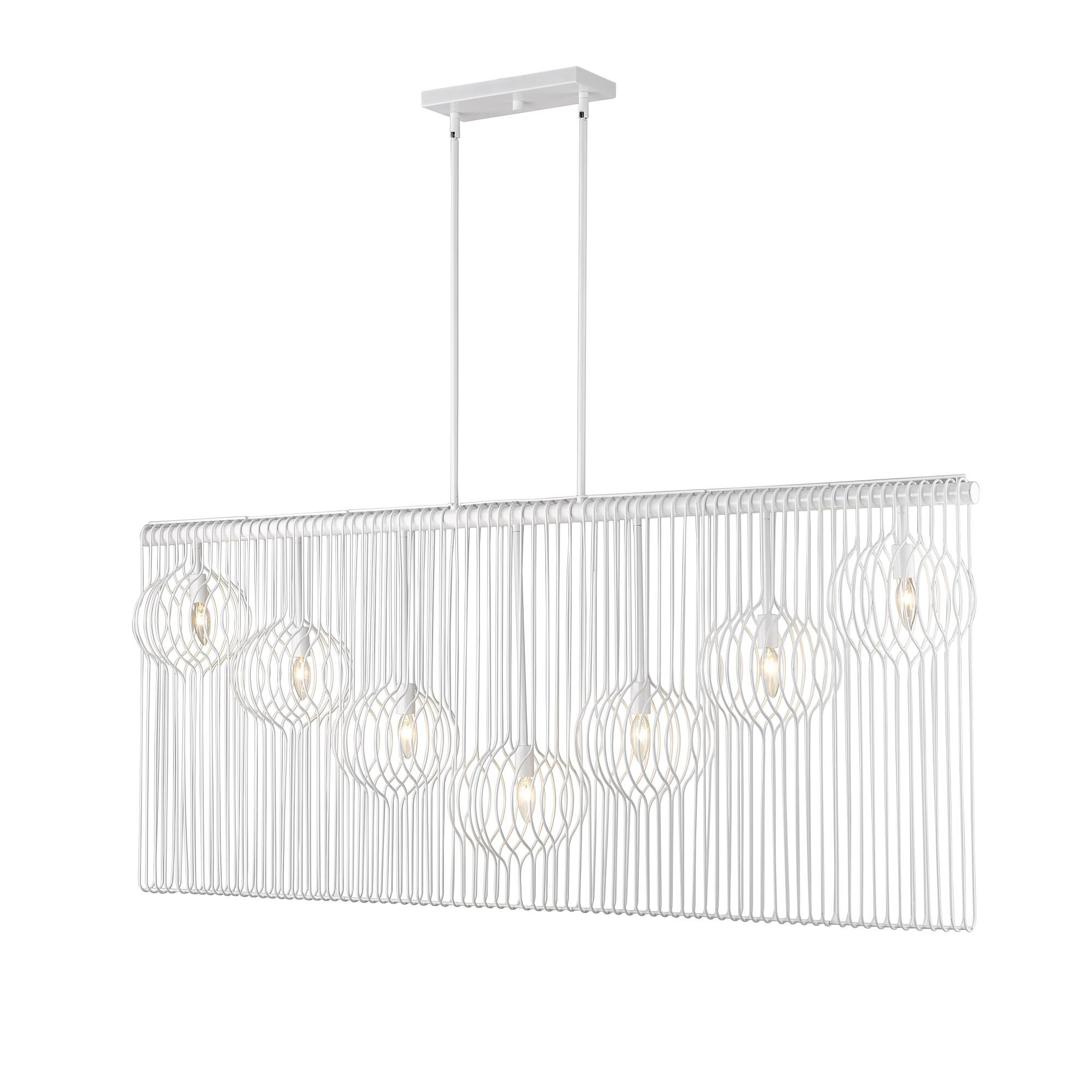 Contour 62 Inch 7 Light Linear Suspension Light by Z-Lite