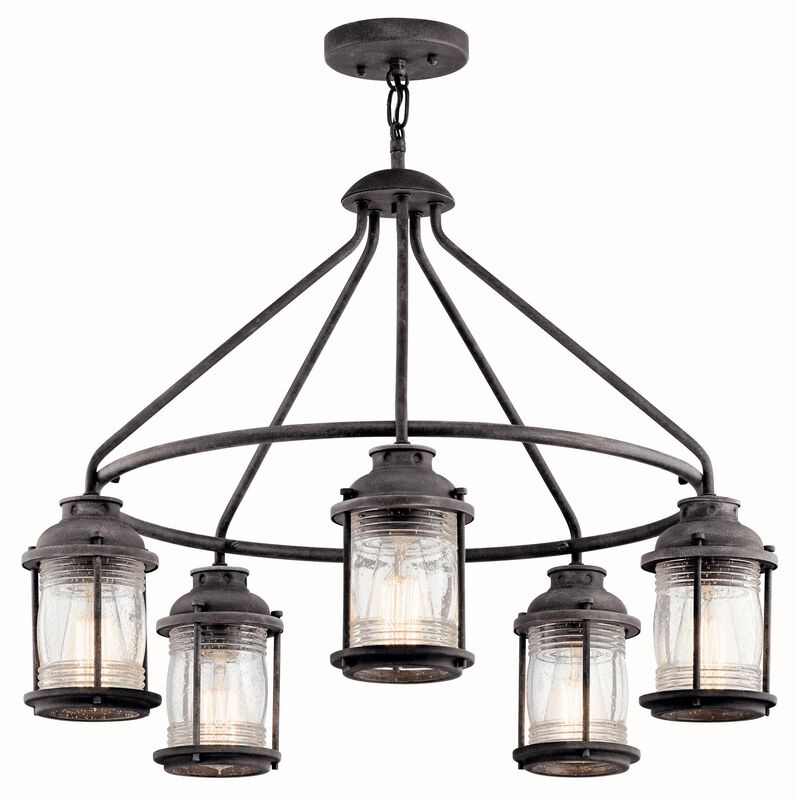 Ashland Bay 26 Inch 5 Light Chandelier by Kichler Lighting