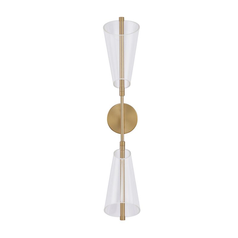 Ryan Pauly Mulberry 29 Inch Wall Sconce by Kuzco