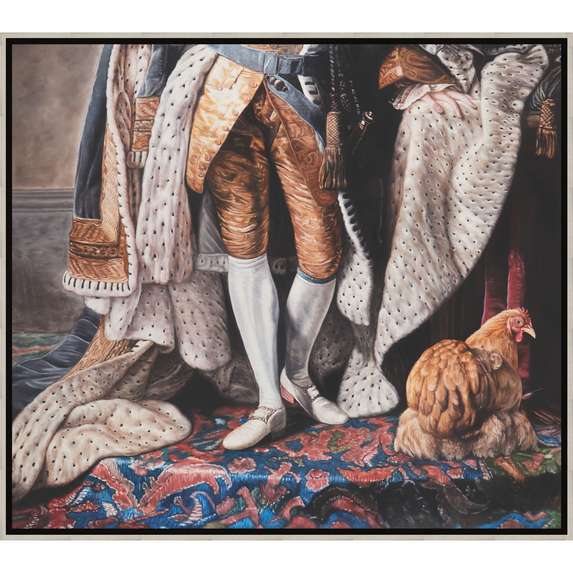 Sam Mcgee George Print by LEVEL57