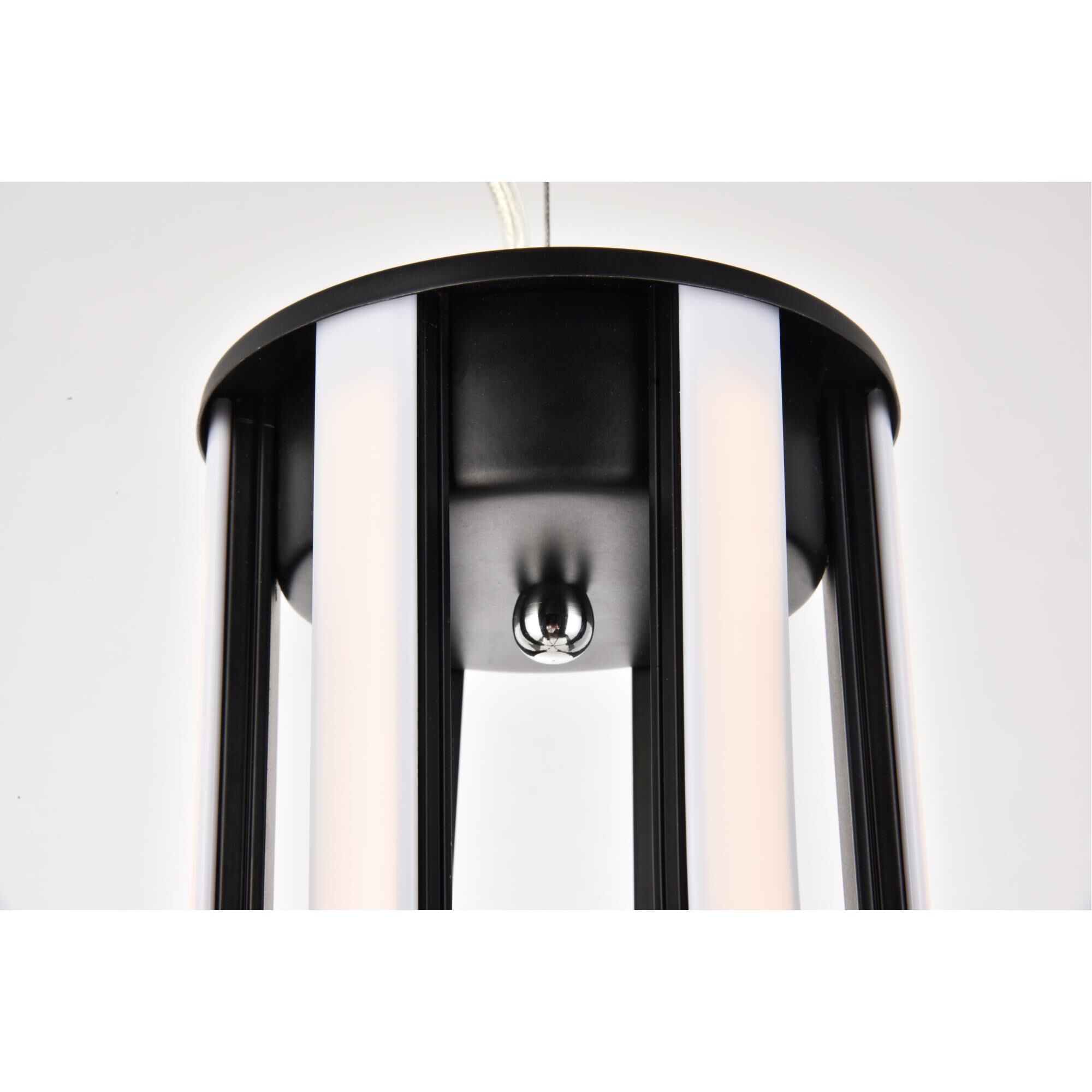 Dahlia 26 Inch LED Large Pendant by Elegant Lighting