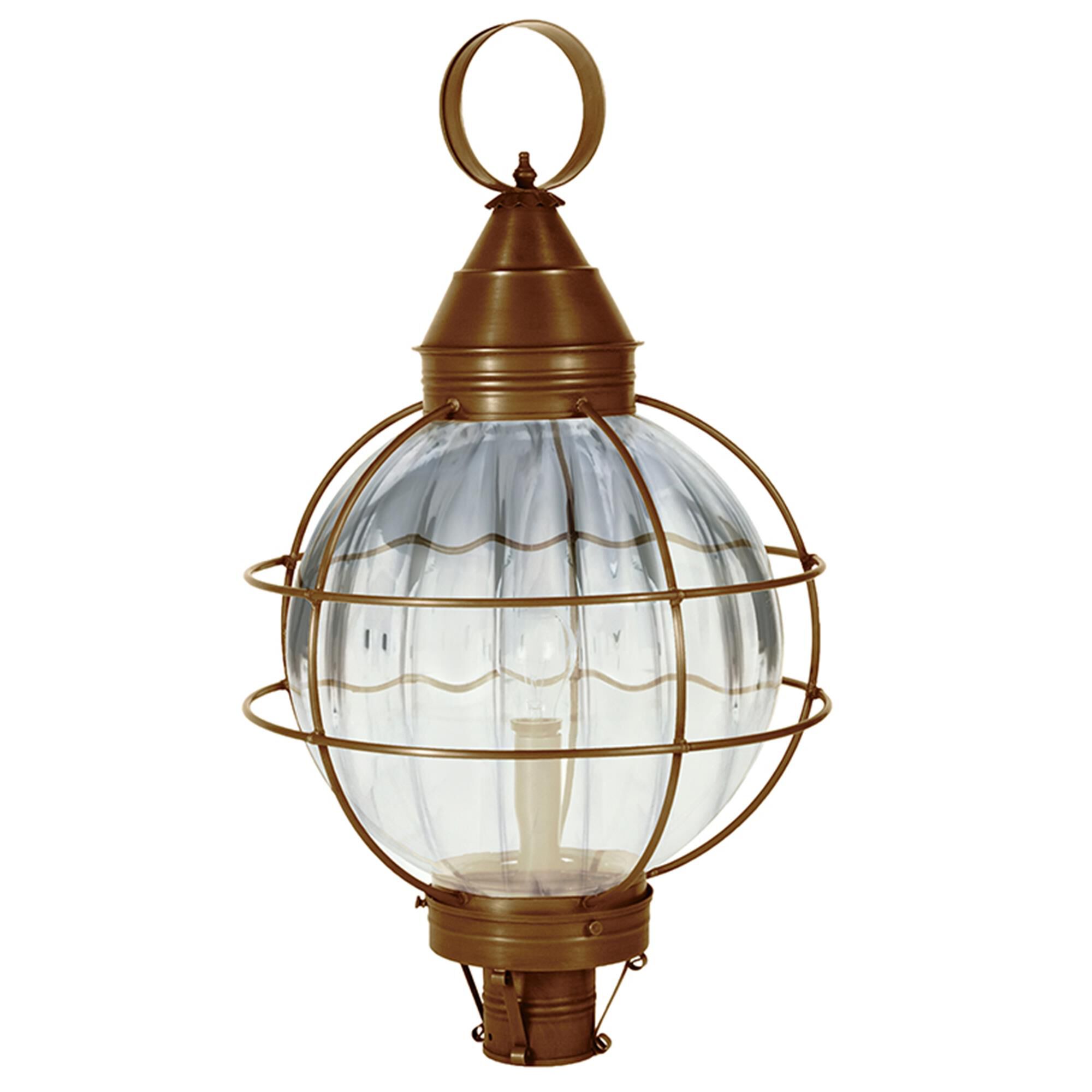 Onion 30 Inch 1 Light Outdoor Post Lamp,