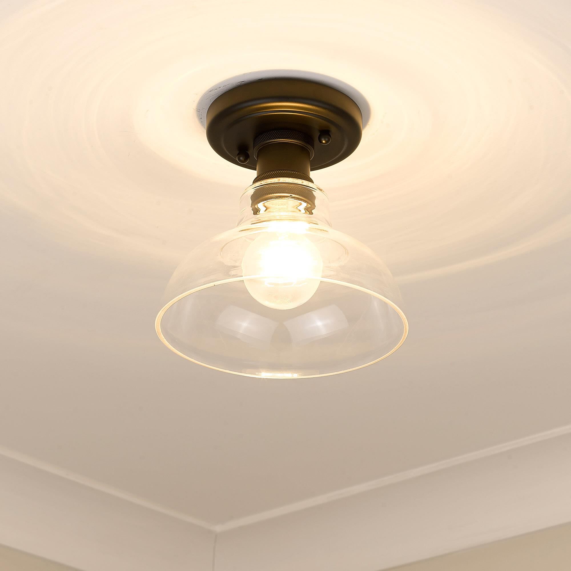 Carver Flush Mount by Golden Lighting