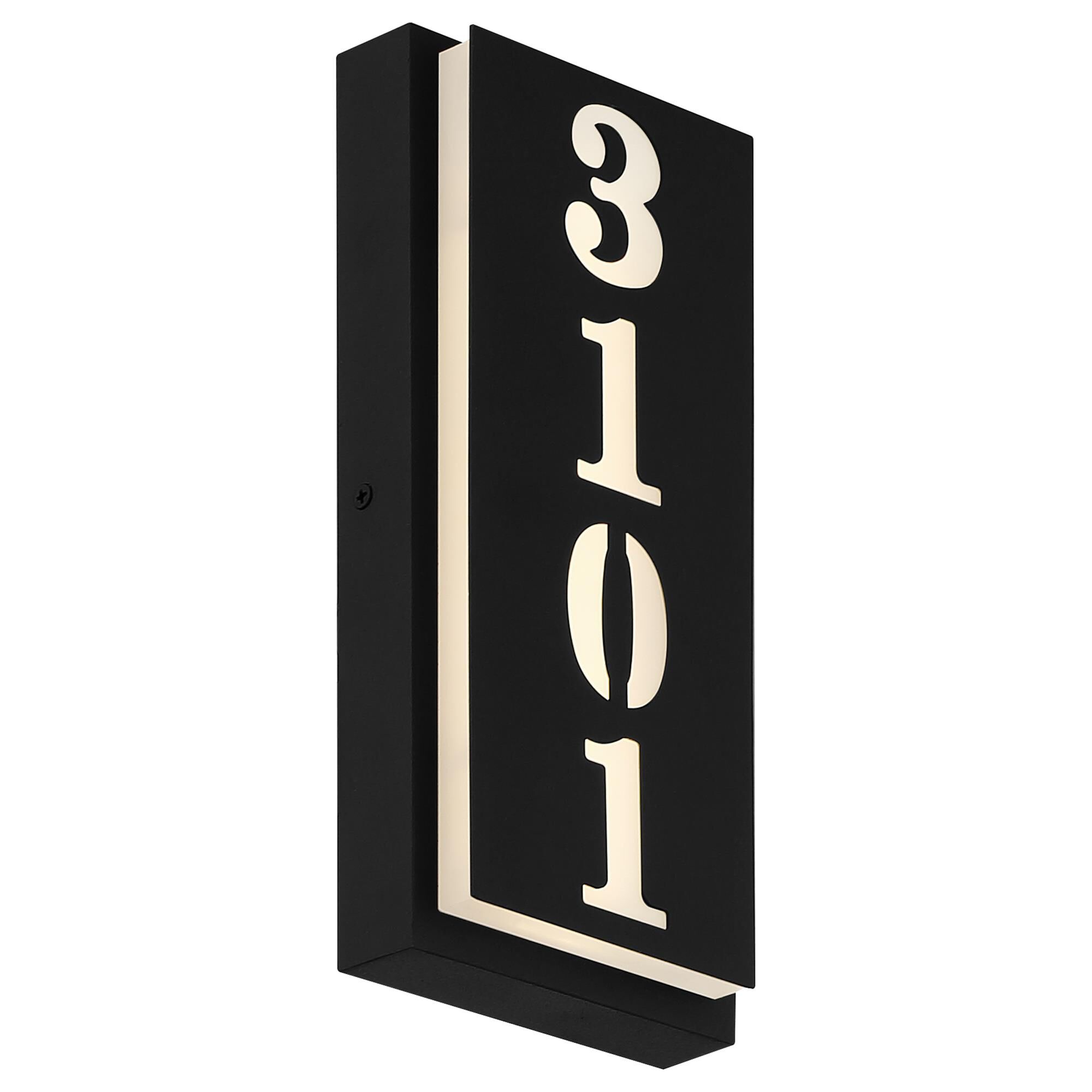 Access Lighting Numero 10 Inch LED Wall Sconce