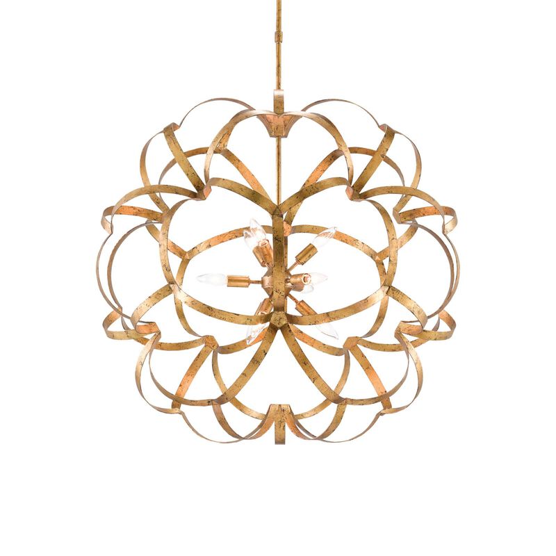Sappho 33 Inch Large Pendant by Currey and Company