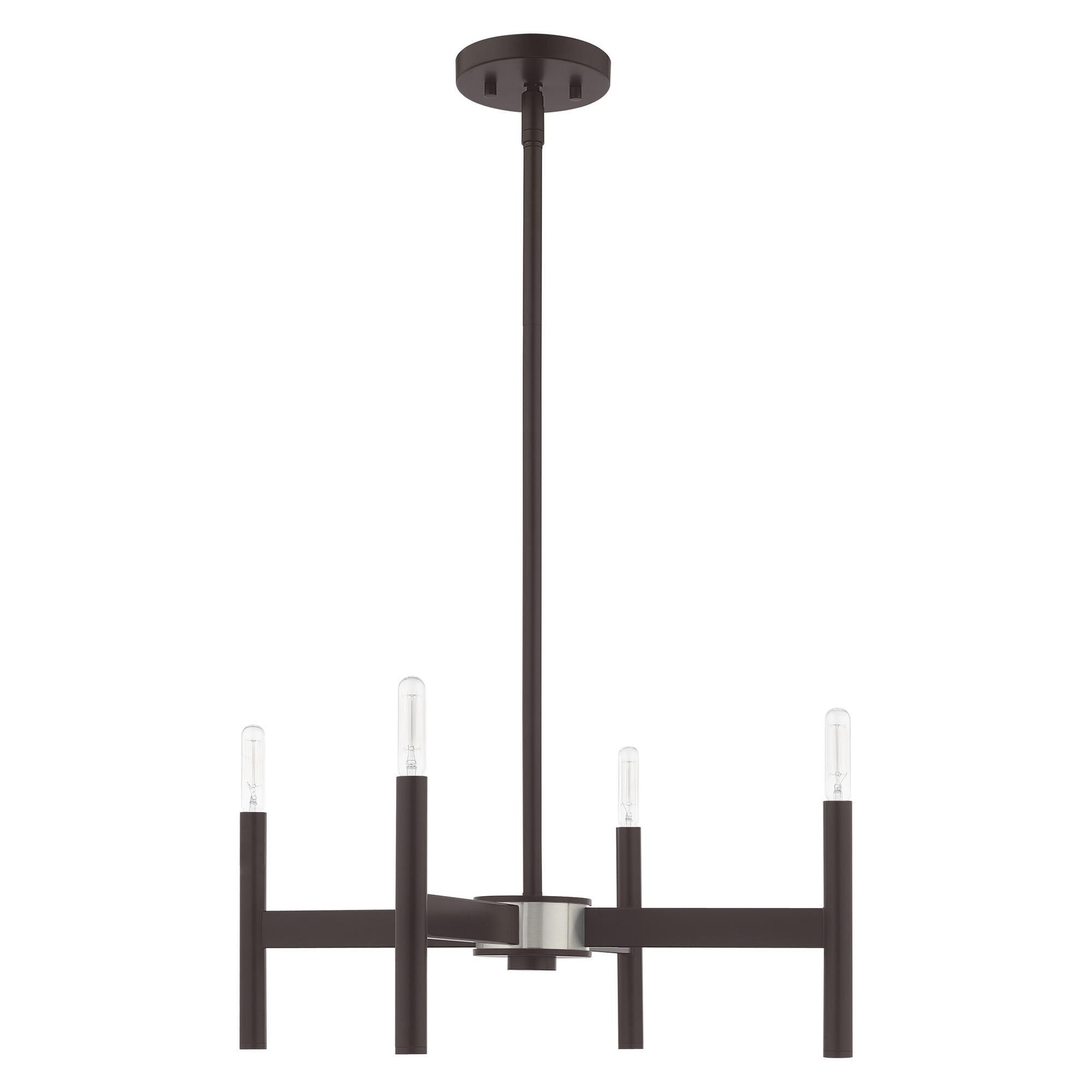 Copenhagen 4 Light Mini Chandelier by Livex Lighting