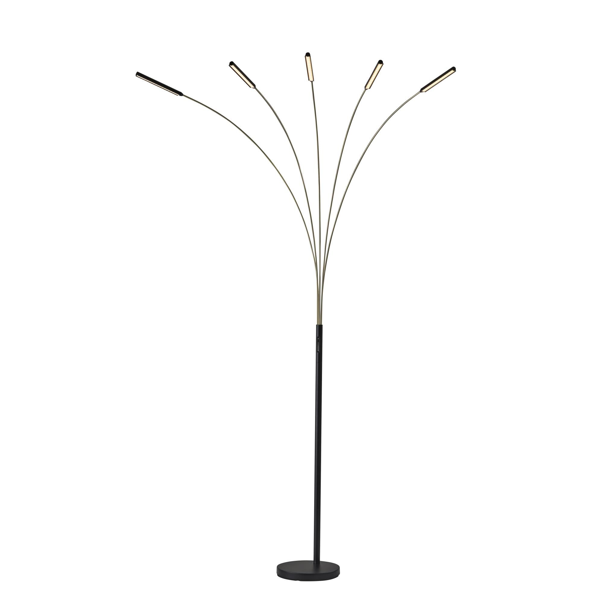 Shown in Black & Antique Brass finish