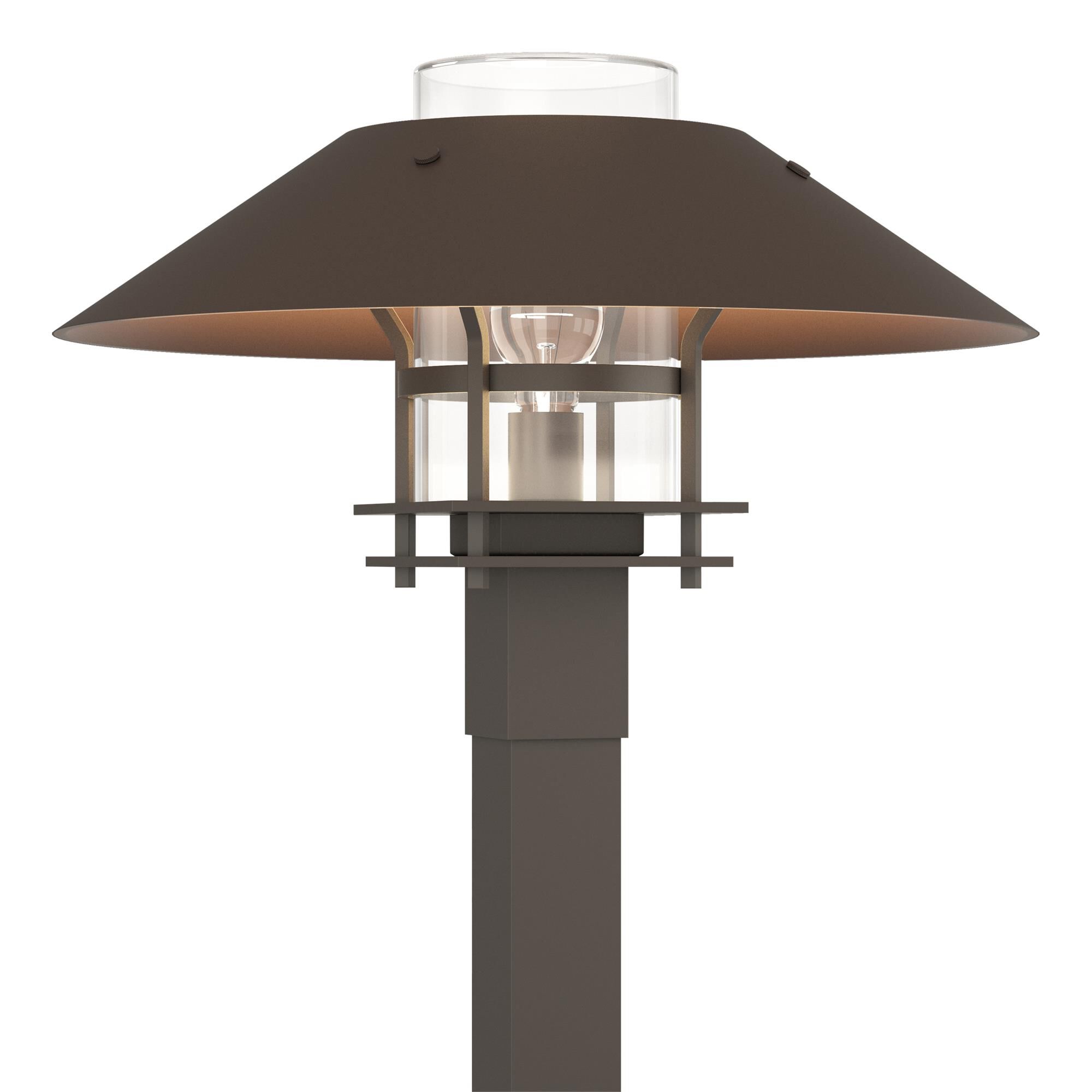 Shown in Coastal Dark Smoke finish and Clear glass and Coastal Bronze accent