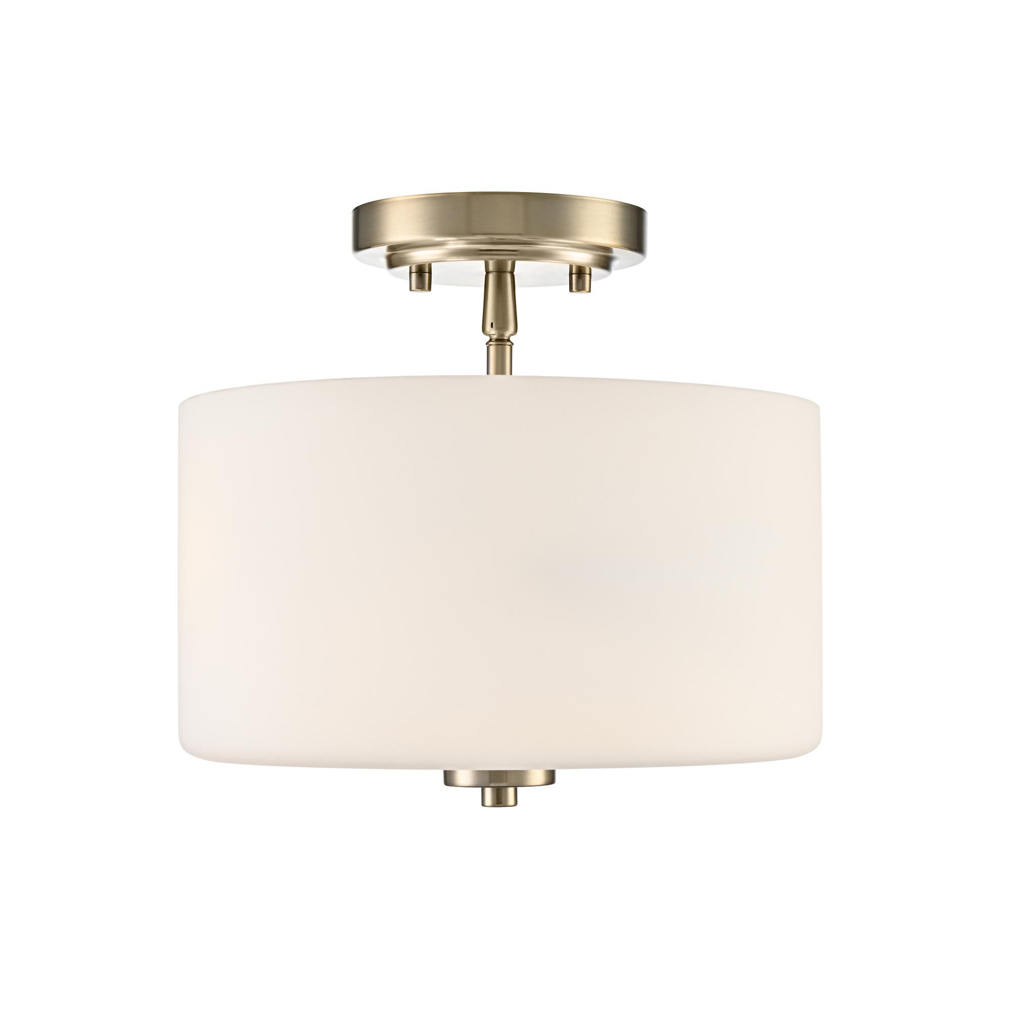 Verlana 11 Inch Semi Flush Mount by Millenium Lighting