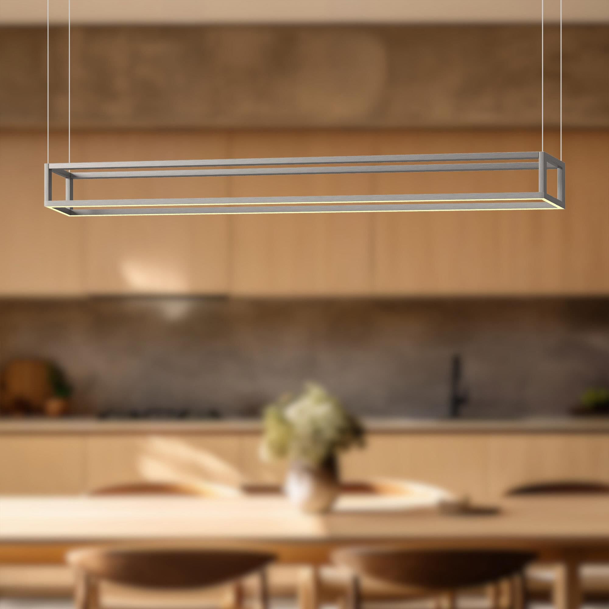 Plaza 59 Inch Linear Suspension Light Kuzco Lighting