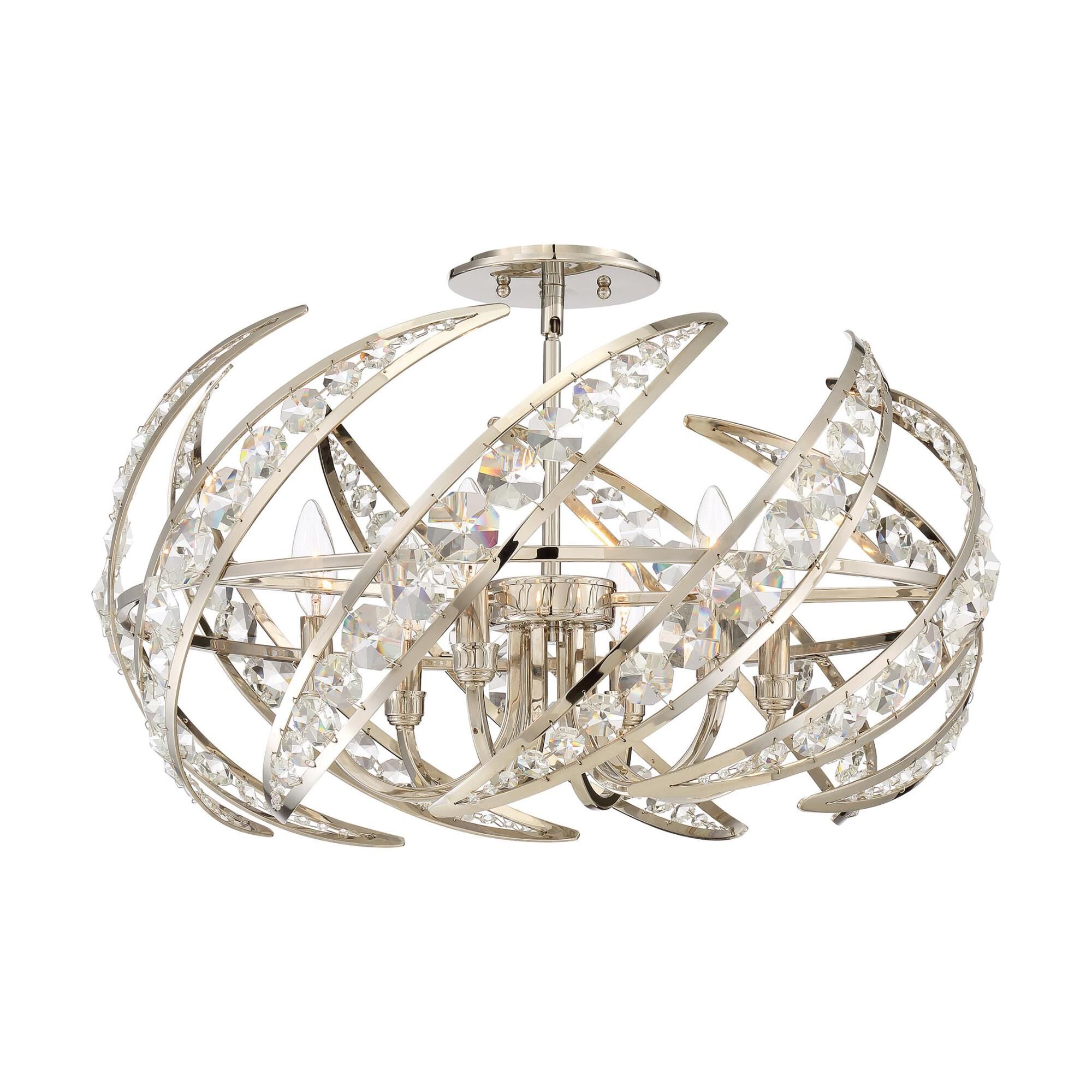 Shown in Polished Nickel finish