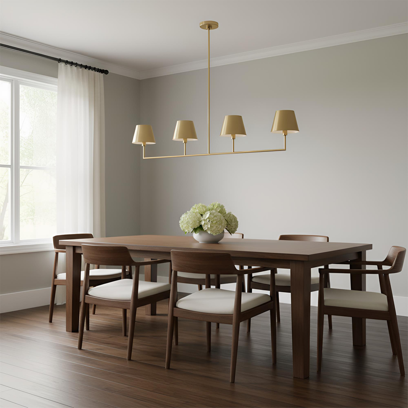 Drew & Jonathan Ender Medium Linear Chandelier by Visual Comfort Studio