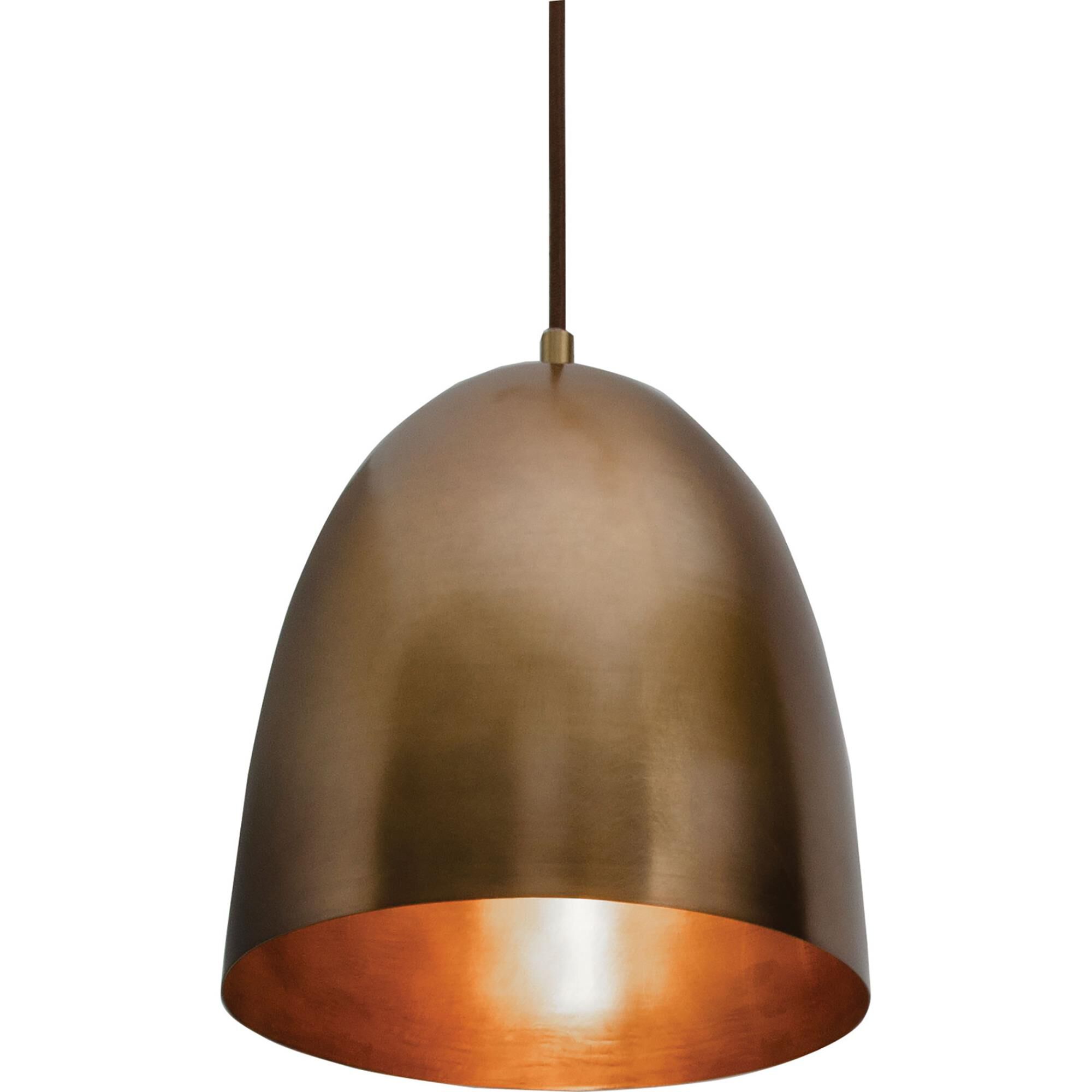 Shown in Antique Brass finish and Antique Brass shade and No Accent accent