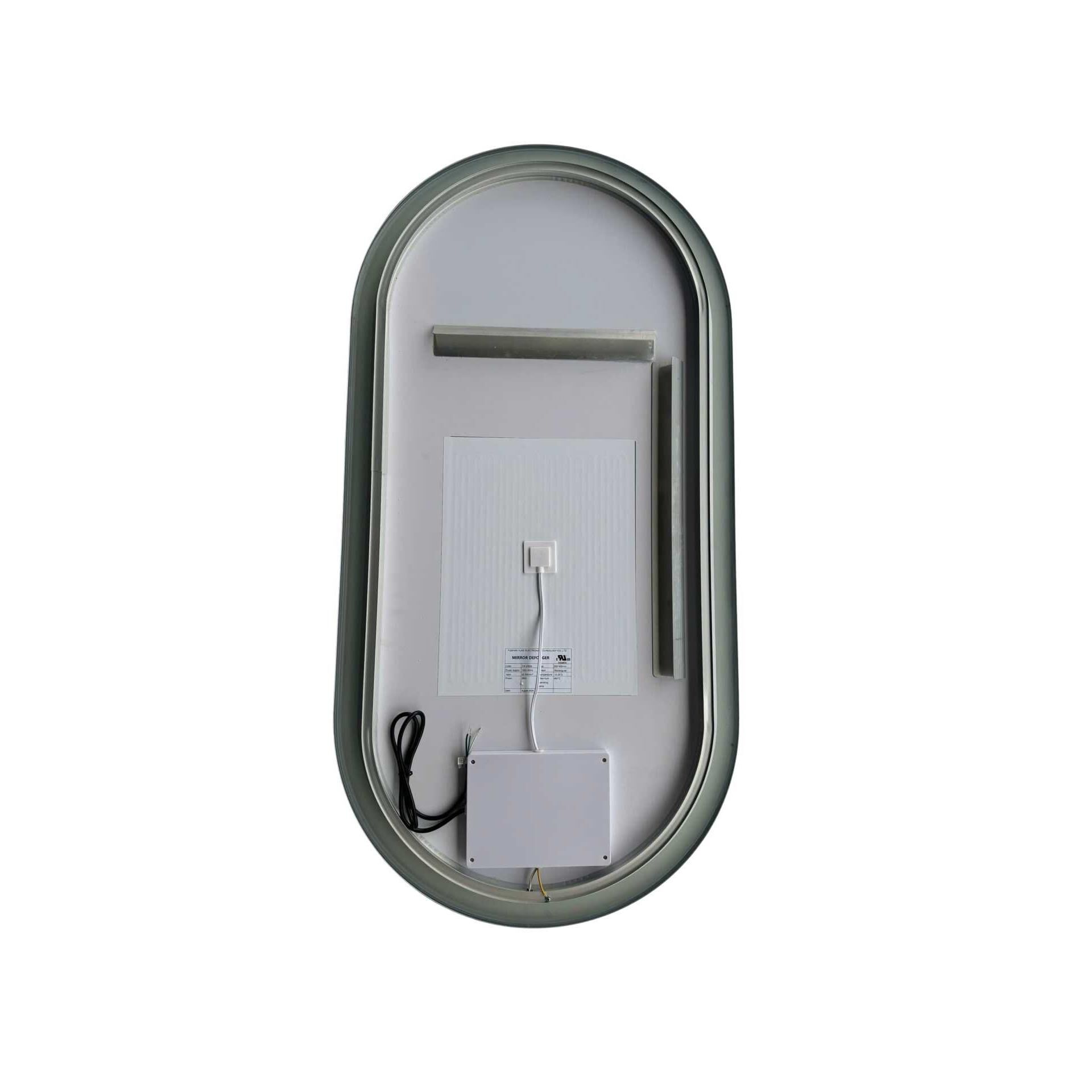 Harmoni 48 Inch Oval LED Lighted Mirror by Elegant Decor