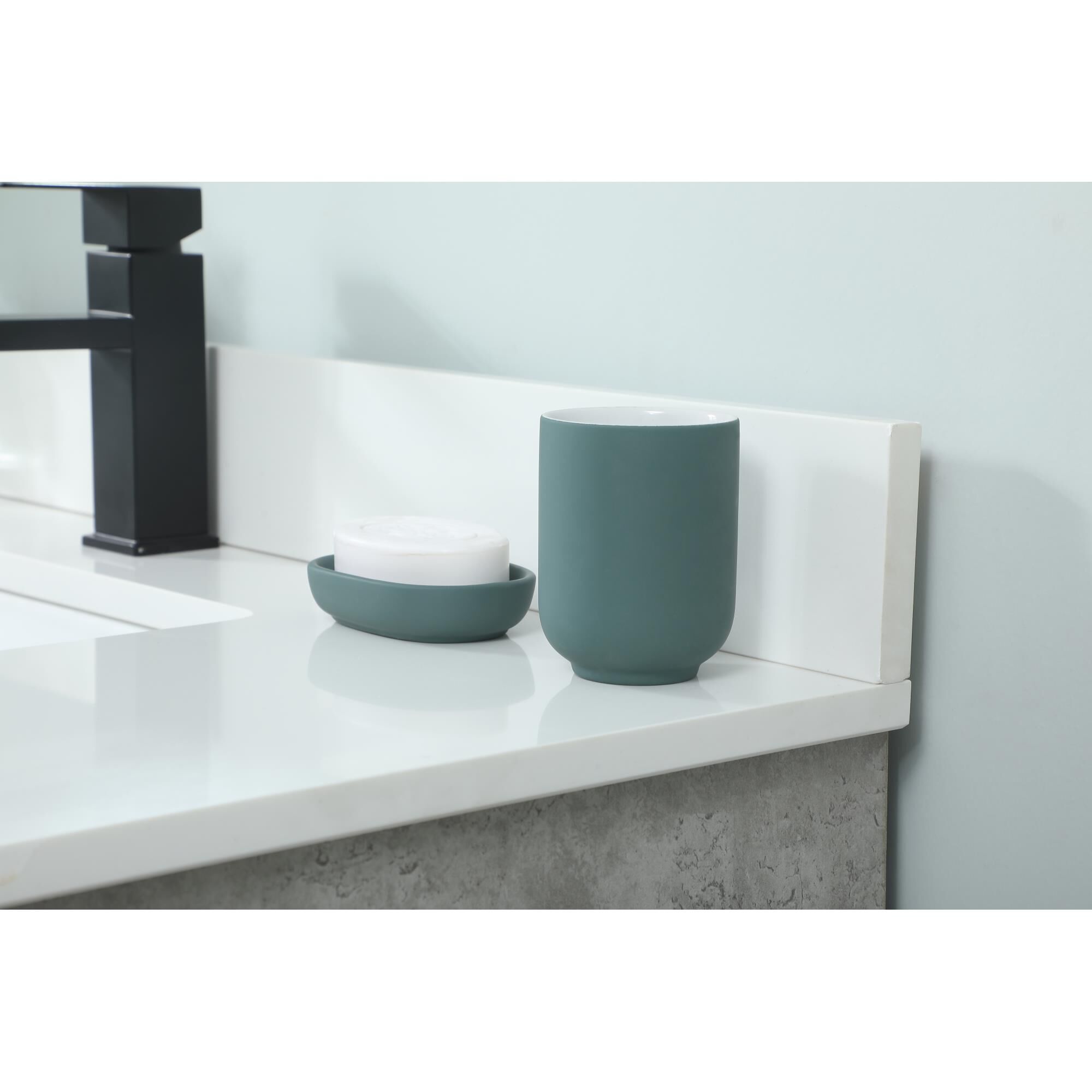 Shown in Concrete Grey finish