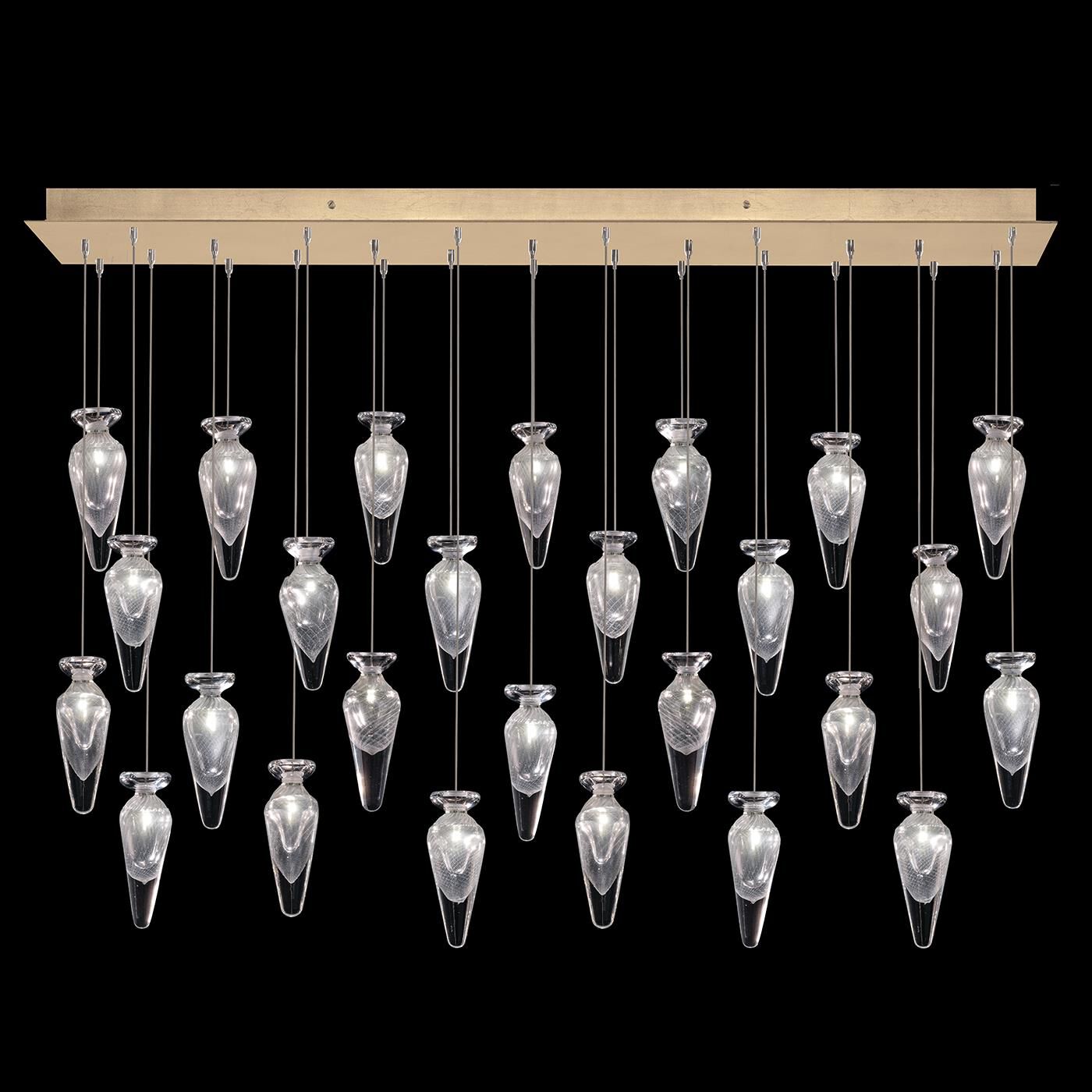 Essence 54 Inch Linear Suspension Light by Fine Art Handcrafted Lighting