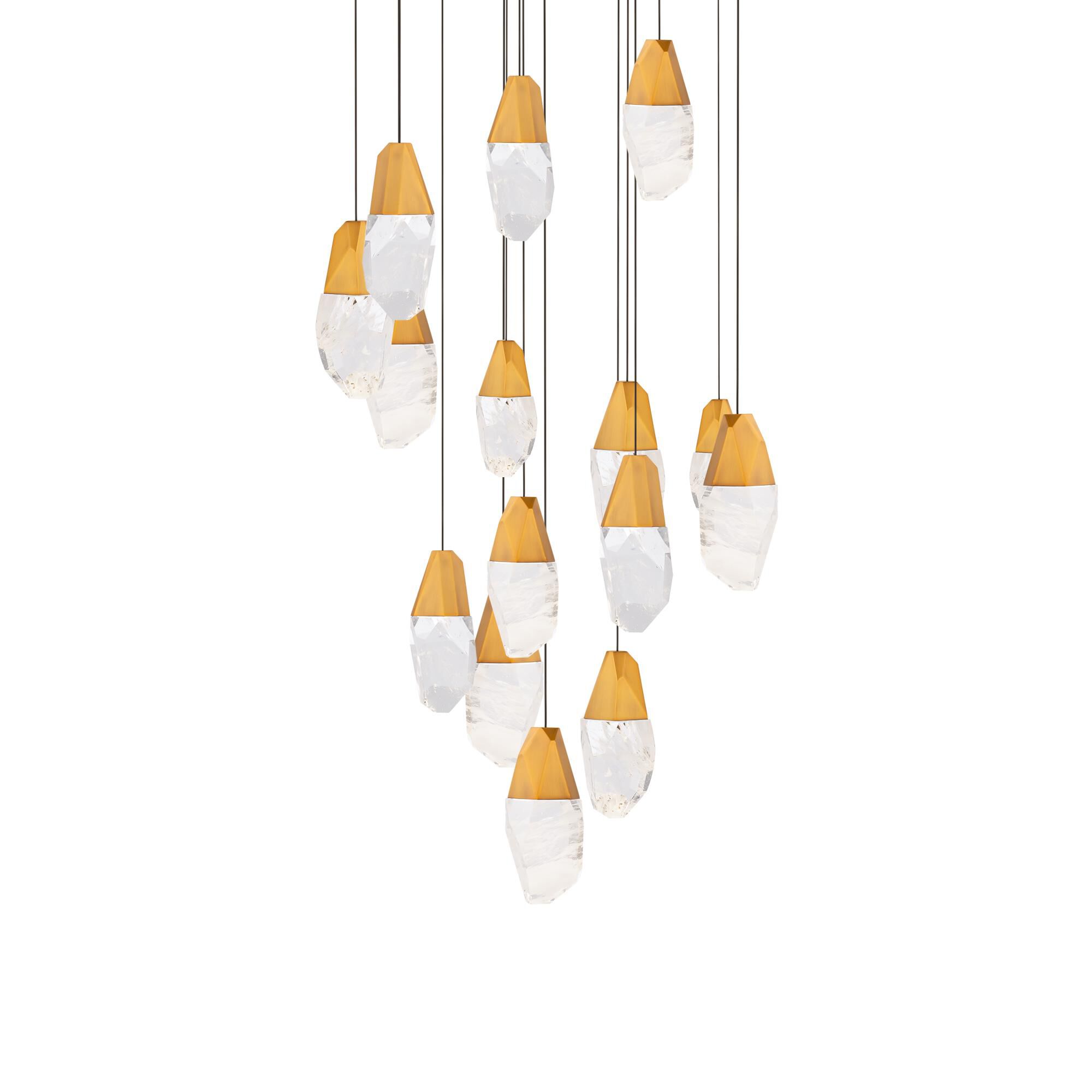 Shown in Aged Brass finish