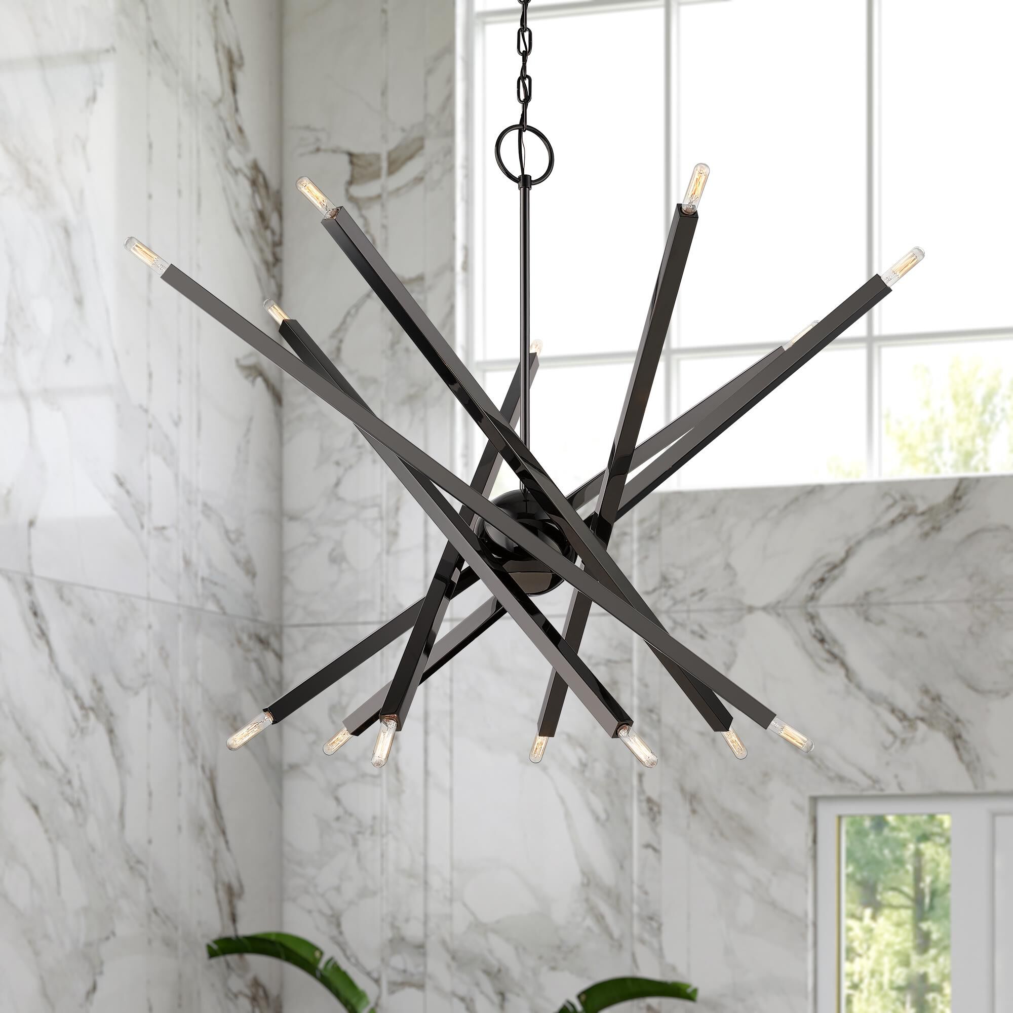 Monaco 40 Inch 14 Light Chandelier by Livex Lighting