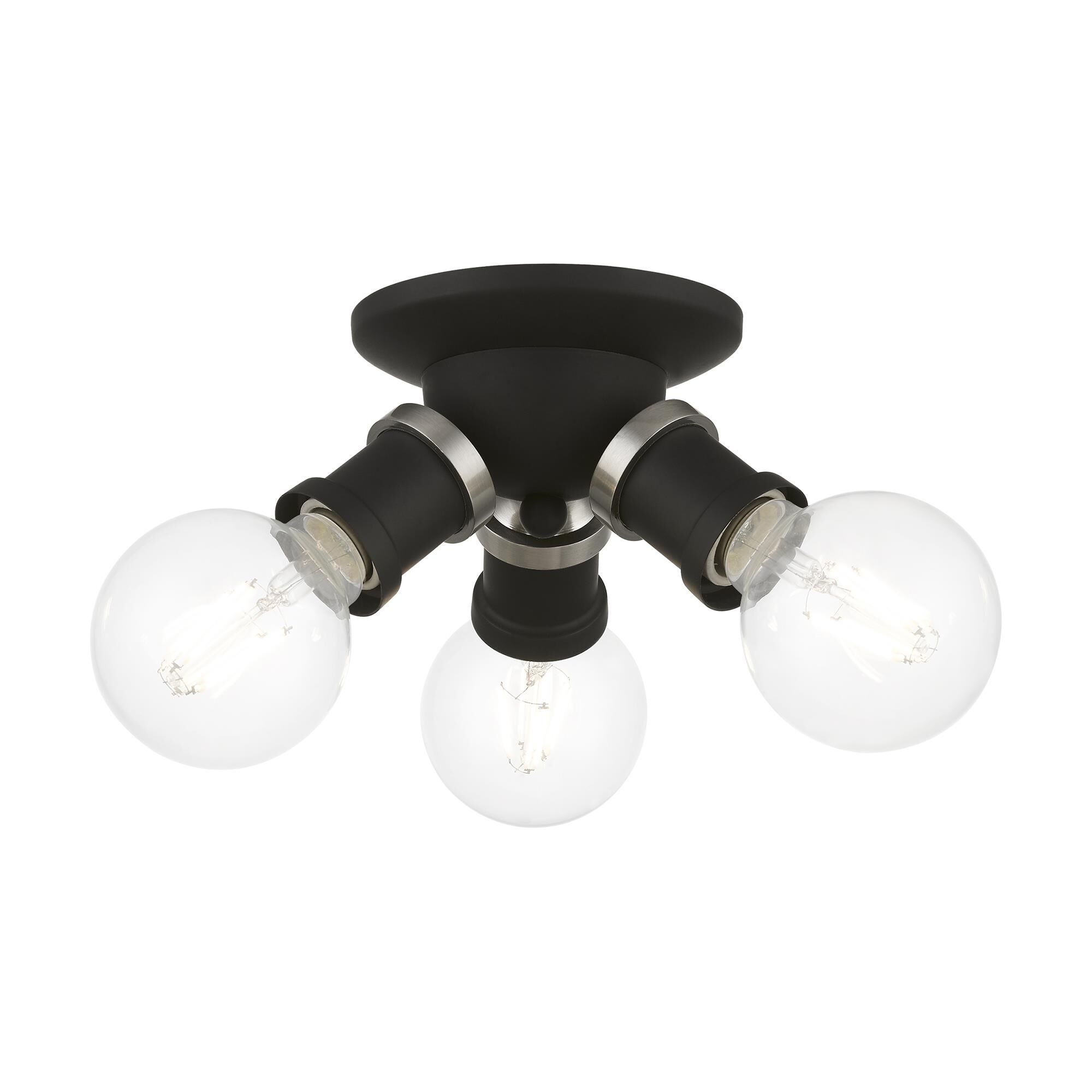 Lansdale 7 Inch 3 Light Flush Mount by Livex Lighting