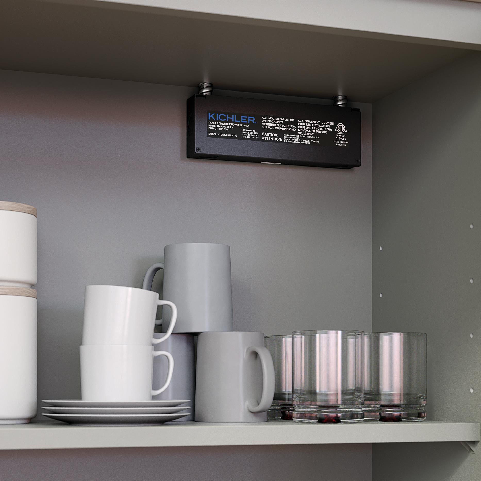 4TD 12V Direct Wire Dimmable Power Supply Power Supply by Kichler Lighting