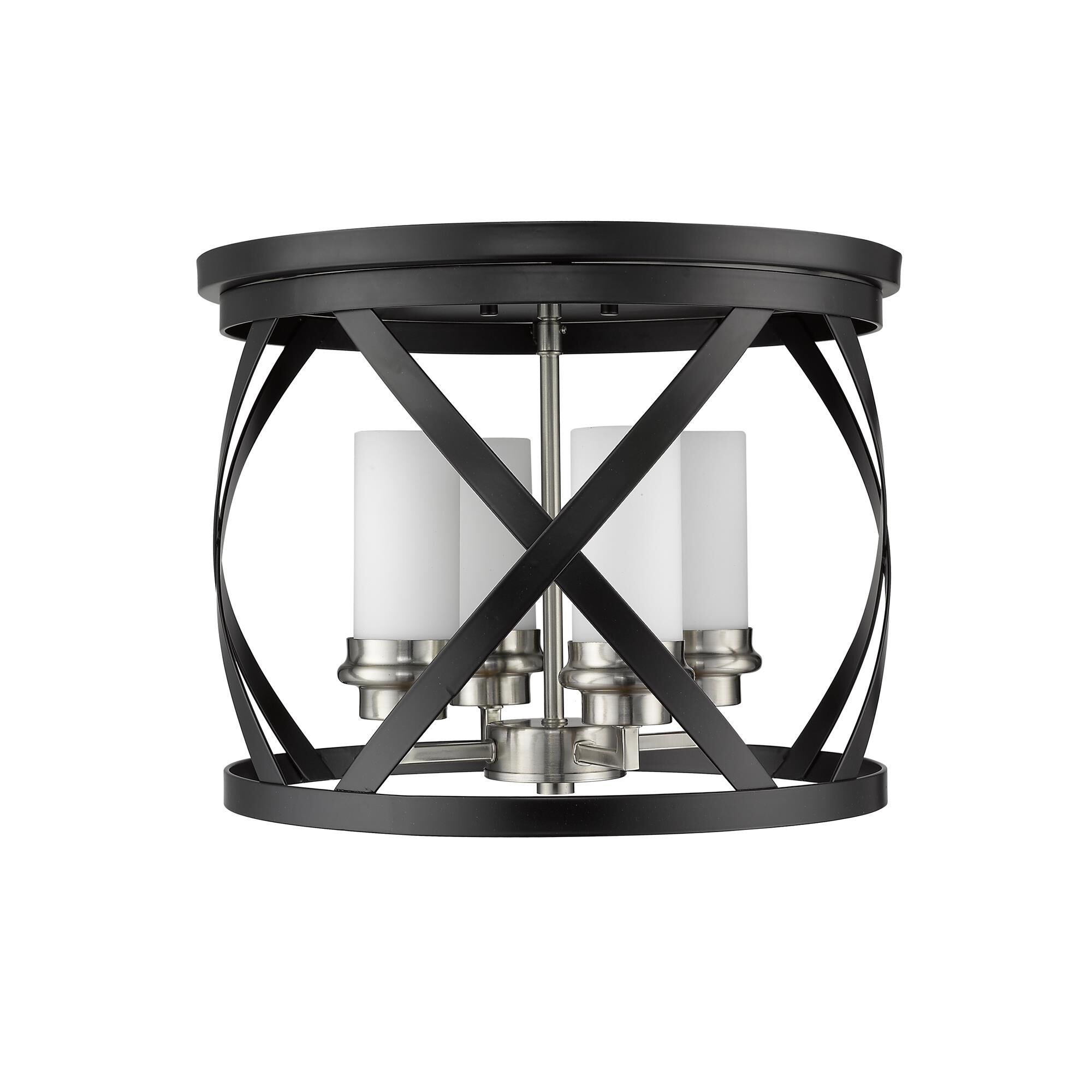 Malcalester 15 Inch 4 Light Flush Mount by Z-Lite