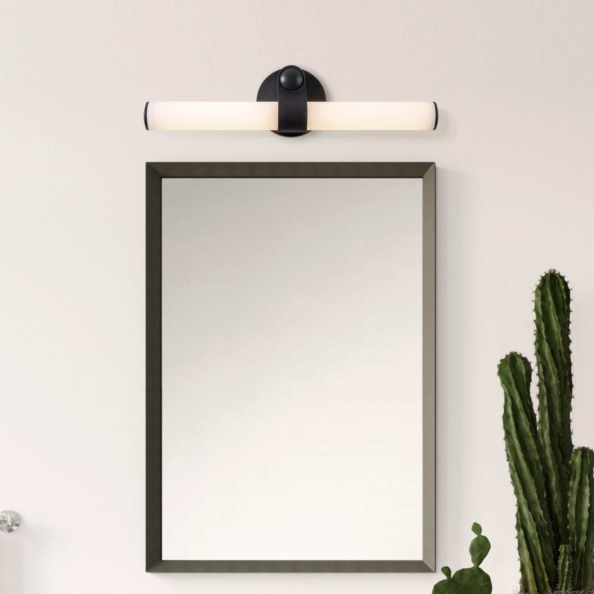 Alan Pepin Ledger 20 Inch Bath Vanity Light by Alora Lighting