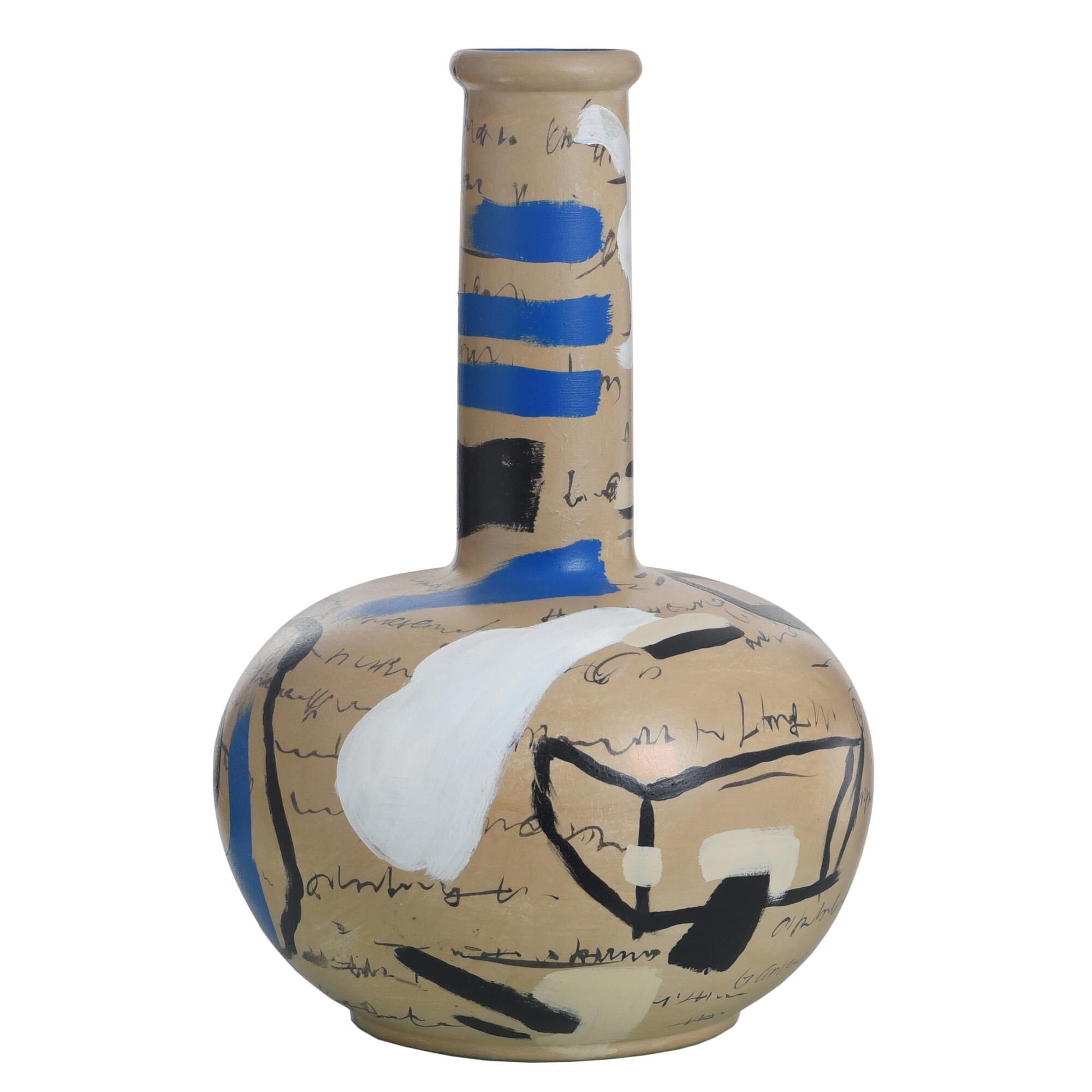 Brooks 17 Inch Vase-Urn by Harp and Finial