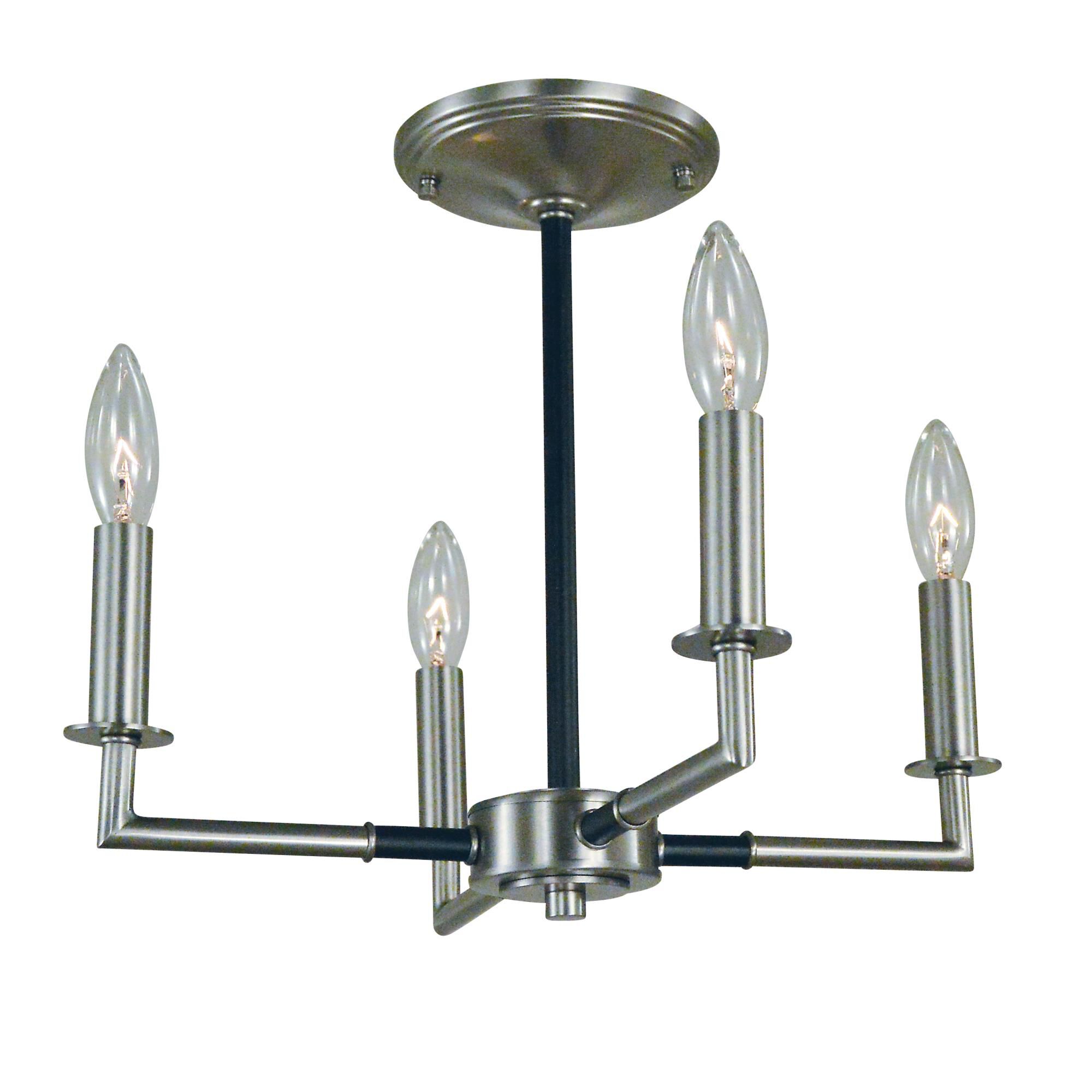 Schiller 14 Inch 4 Light Mini Chandelier by Framburg