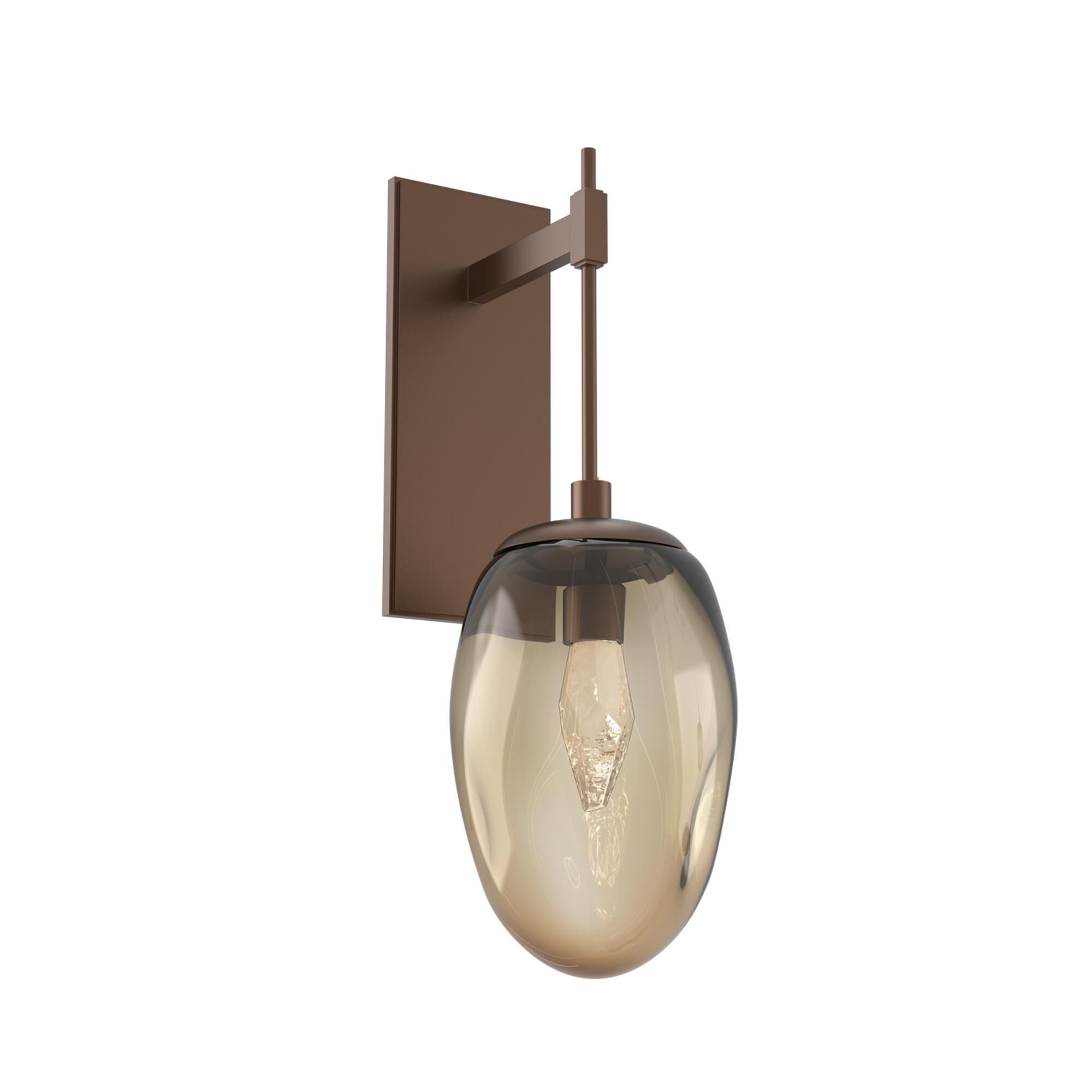 Shown in Burnished Bronze finish and Geo Inner And Bronze Outer glass
