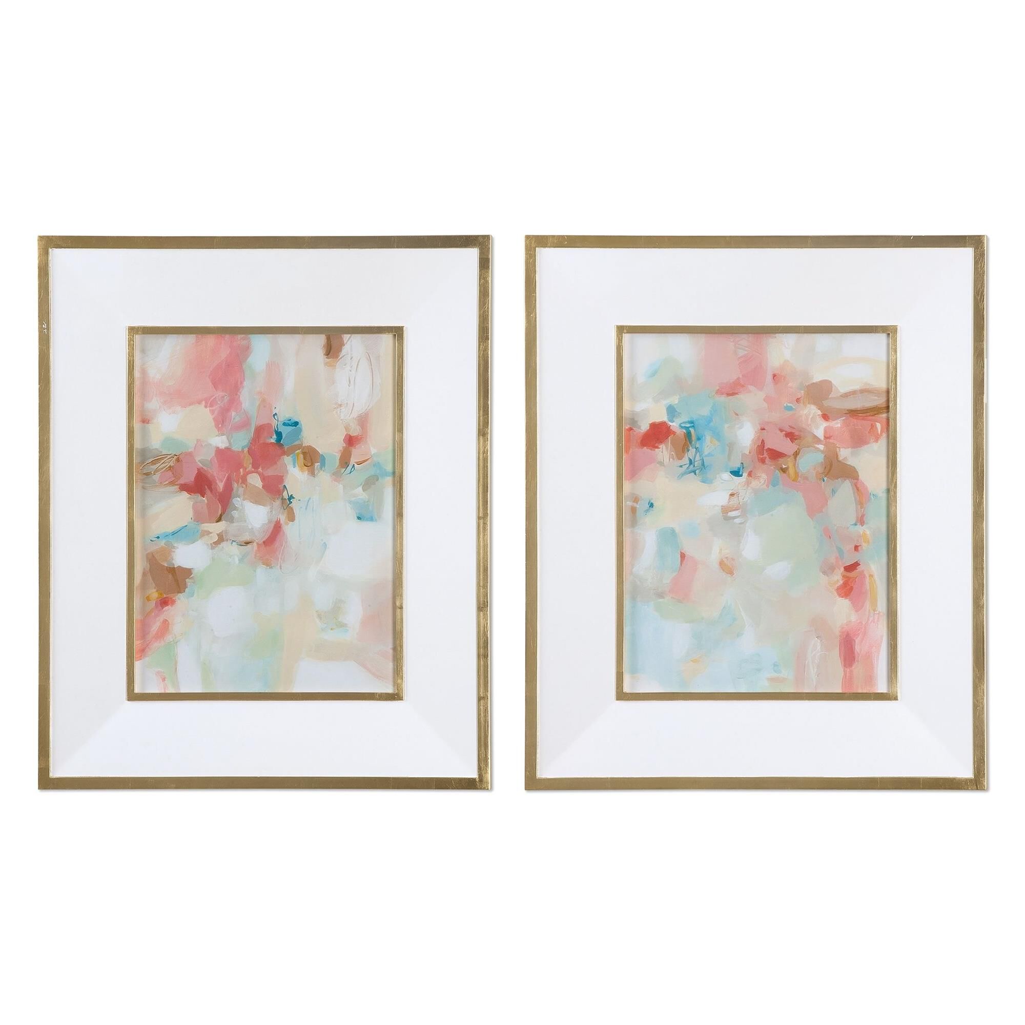 Shown in Gold Leaf-Gloss White finish