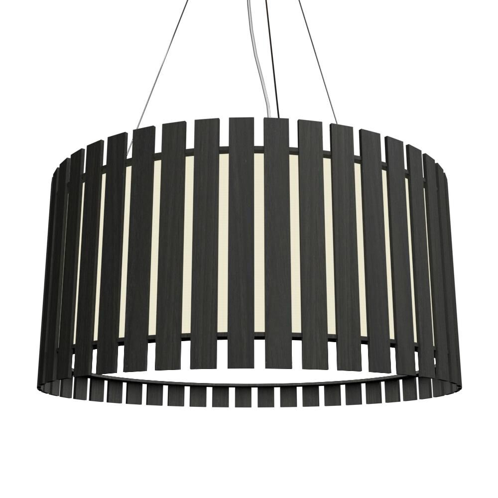 Slatted Large Pendant by Accord Lighting