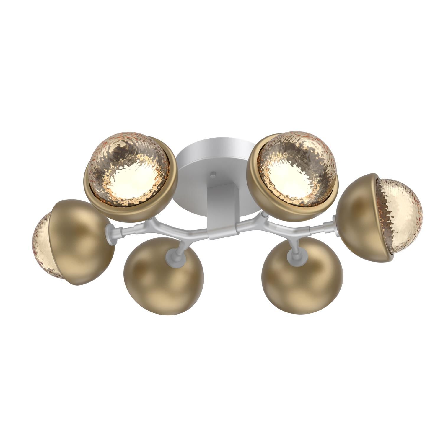Levi Wilson Cabochon 27 Inch Flush Mount by Hammerton Studio