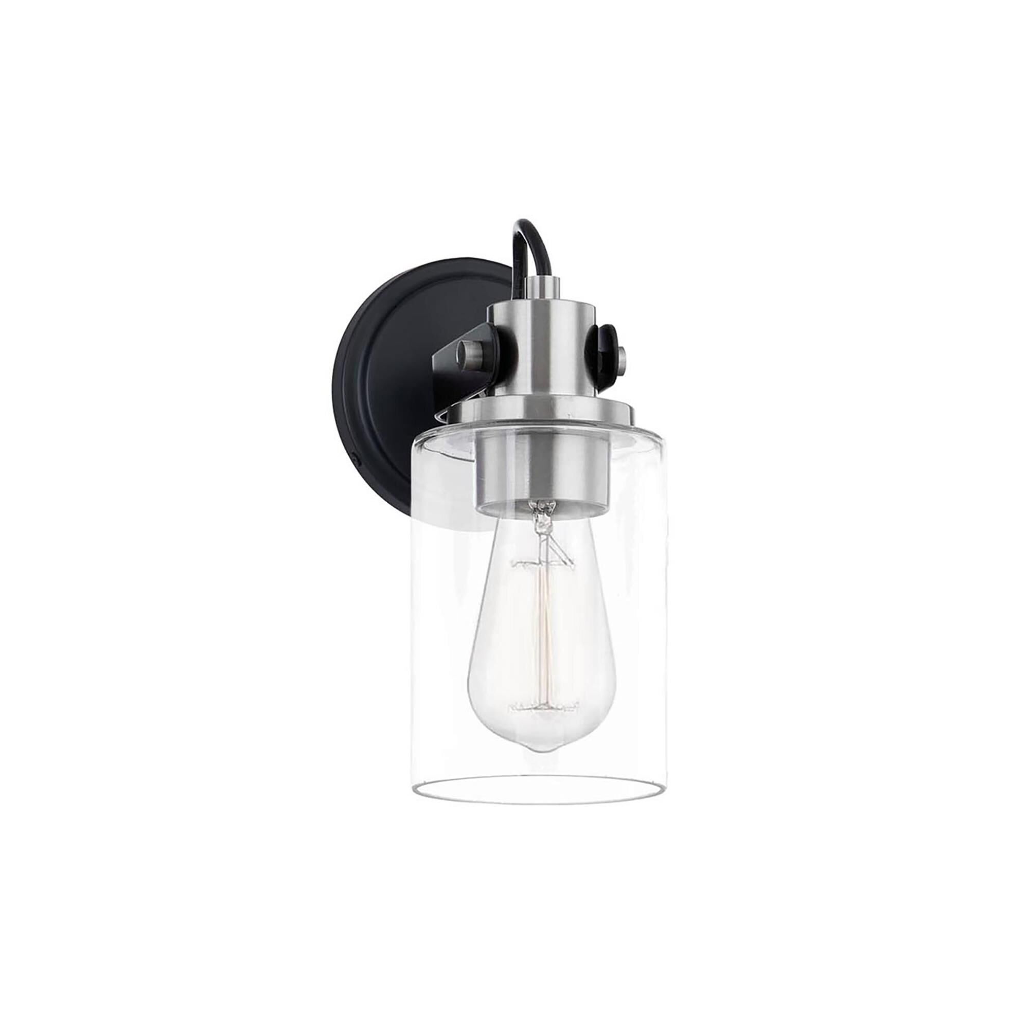 Justice Design Group Fusion Brooklyn 9 Inch Wall Sconce