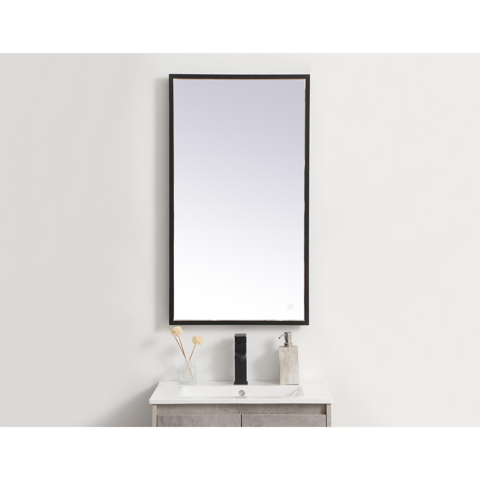 Pier LED Lighted Mirror by Elegant Decor