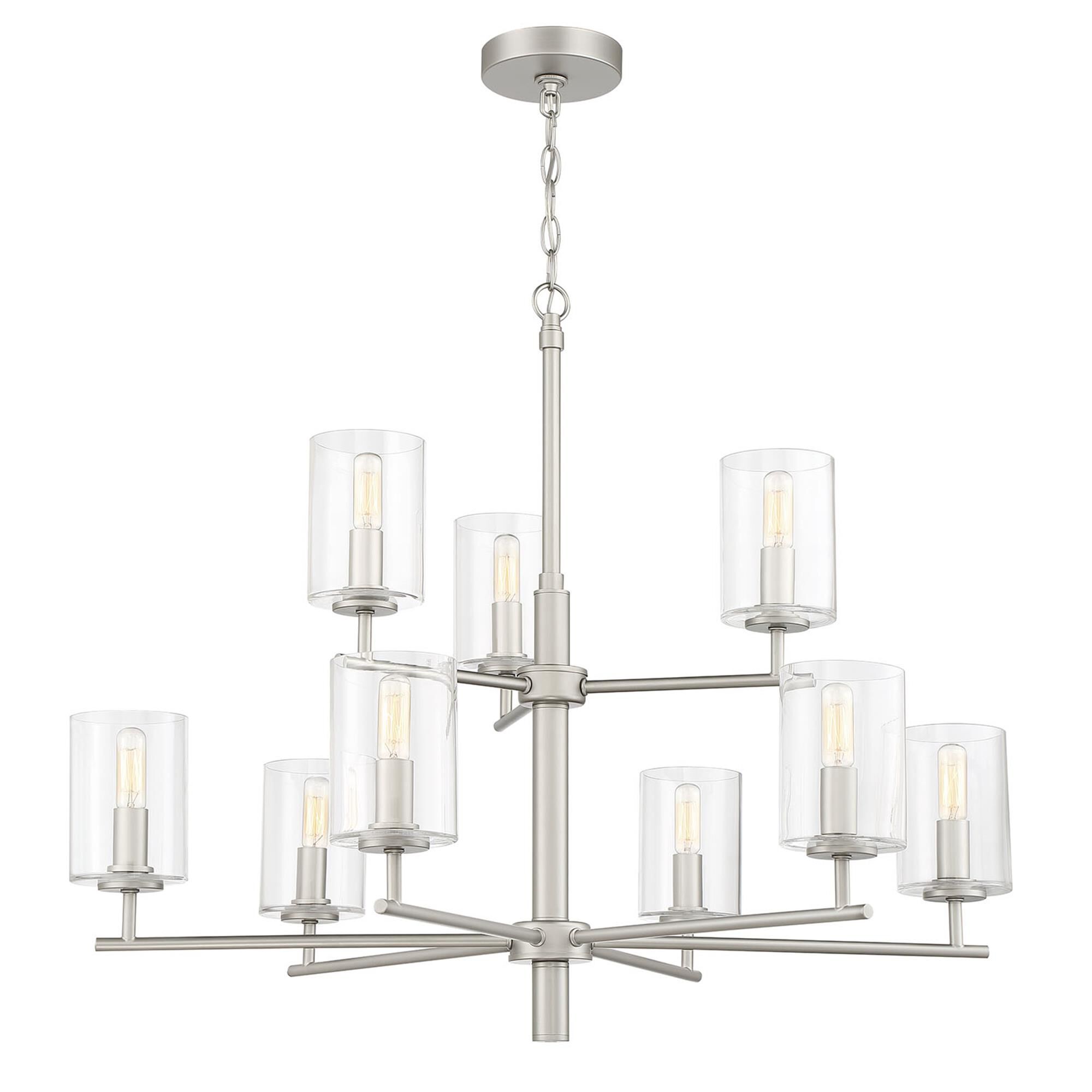 Shown in Satin Nickel finish