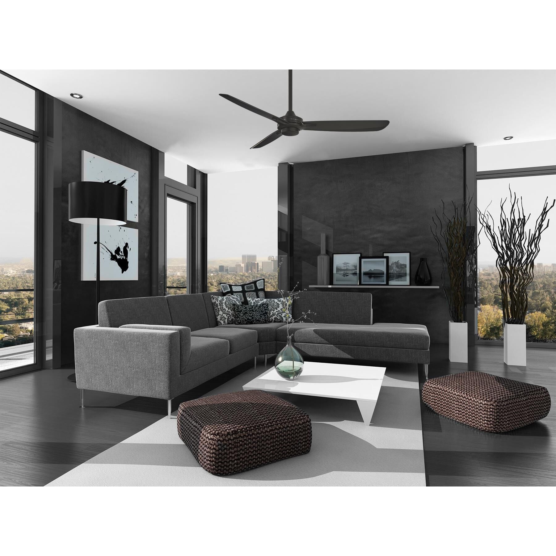 Shown in Coal finish