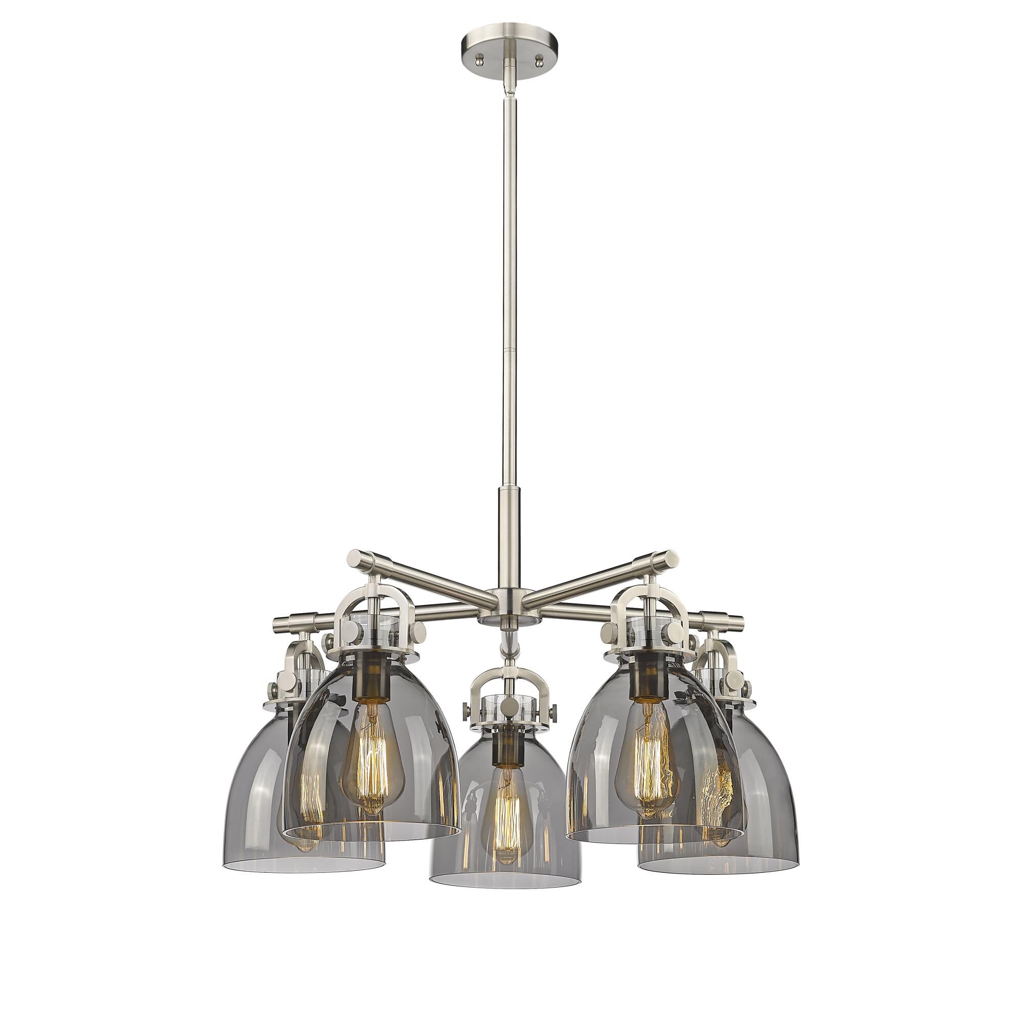 Bruno Marashlian Newton Bell 26 Inch 5 Light Chandelier by Innovations Lighting