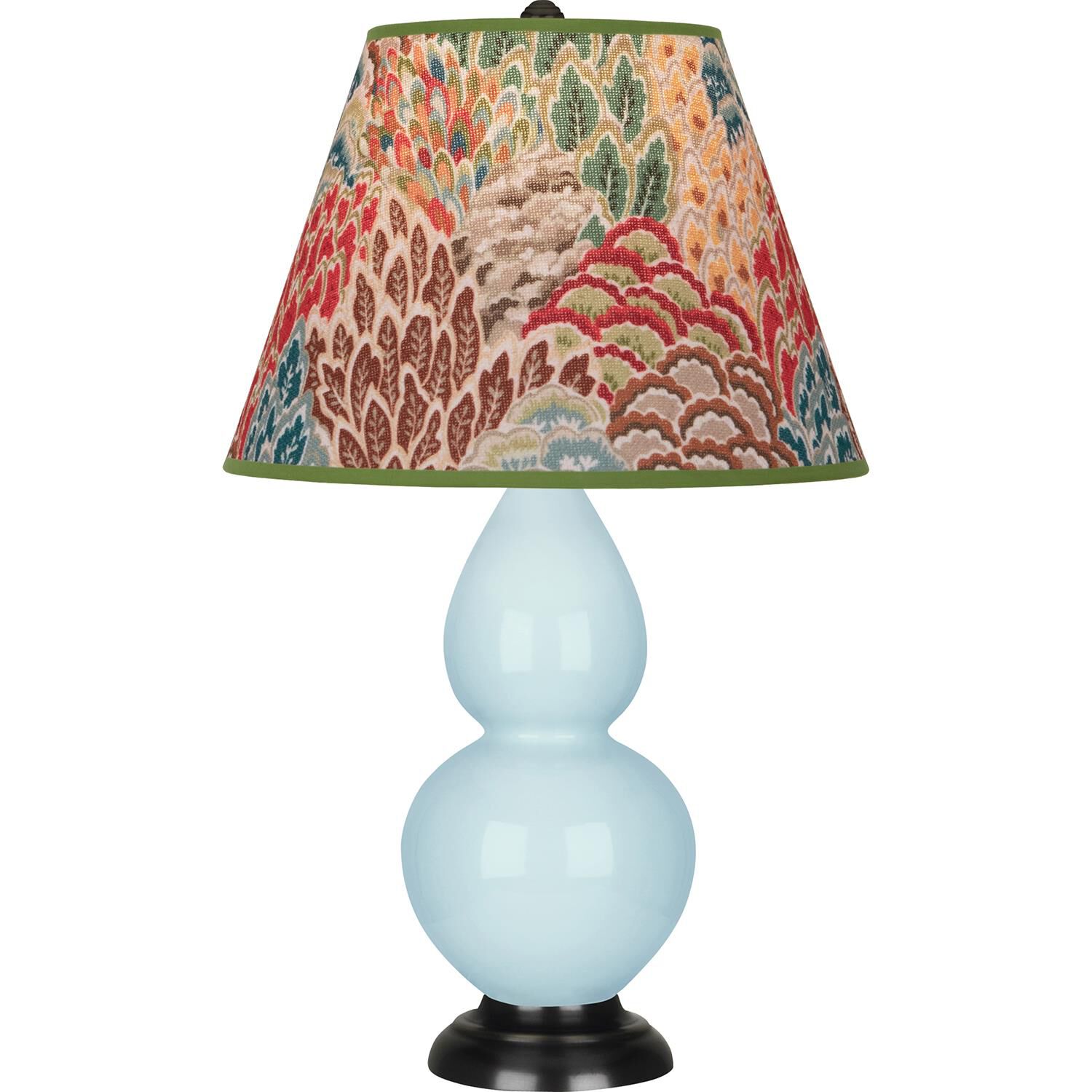 Small Double Gourd 23 Inch Table Lamp by Robert Abbey