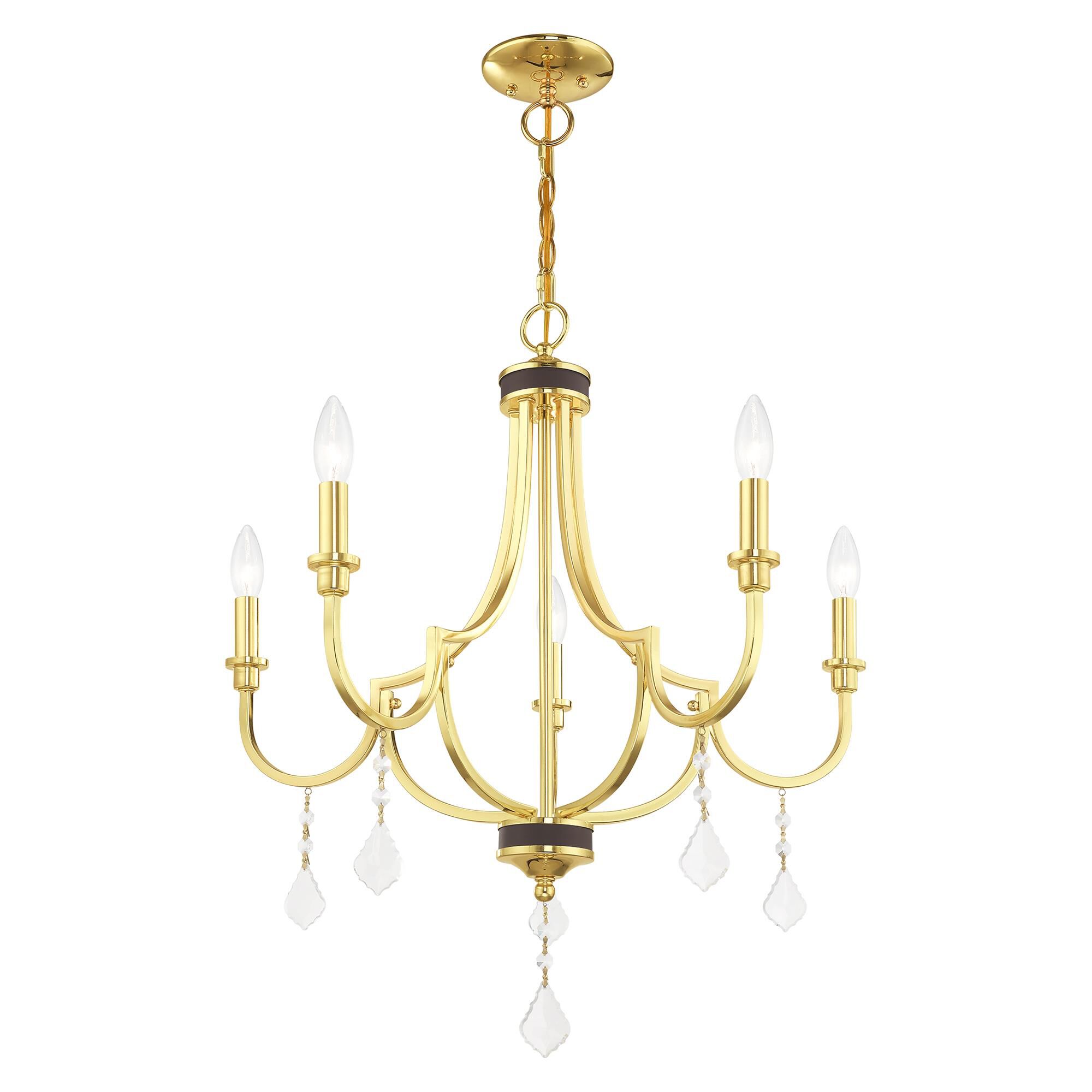 Glendale 5 Light Chandelier by Livex Lighting
