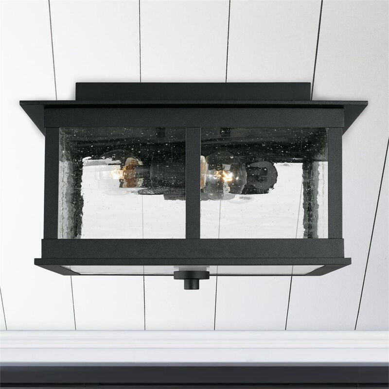 Barrett 13 Inch 3 Light Outdoor Flush Mount by Capital Lighting Fixture Company