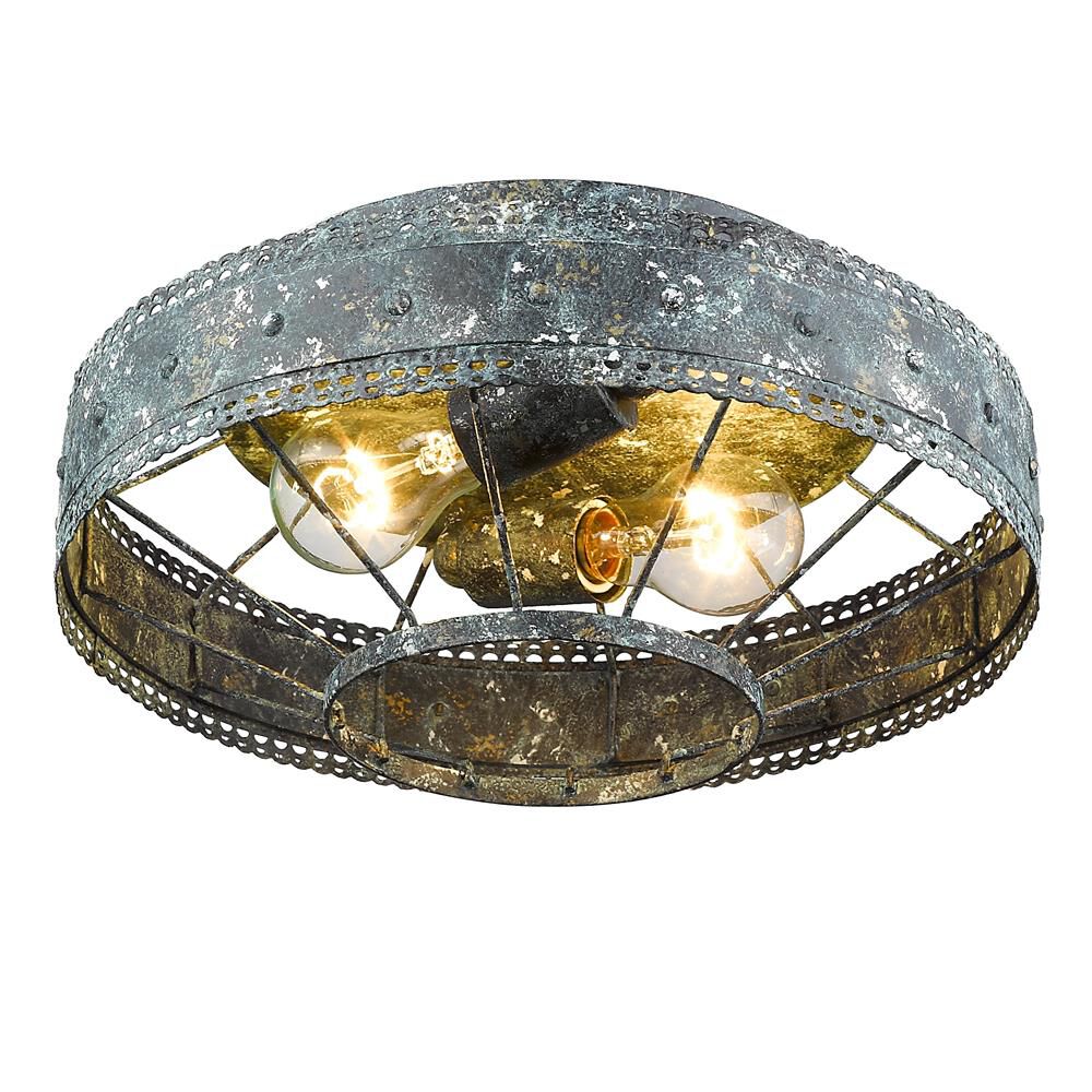 Ferris 6 Inch Flush Mount by Golden Lighting