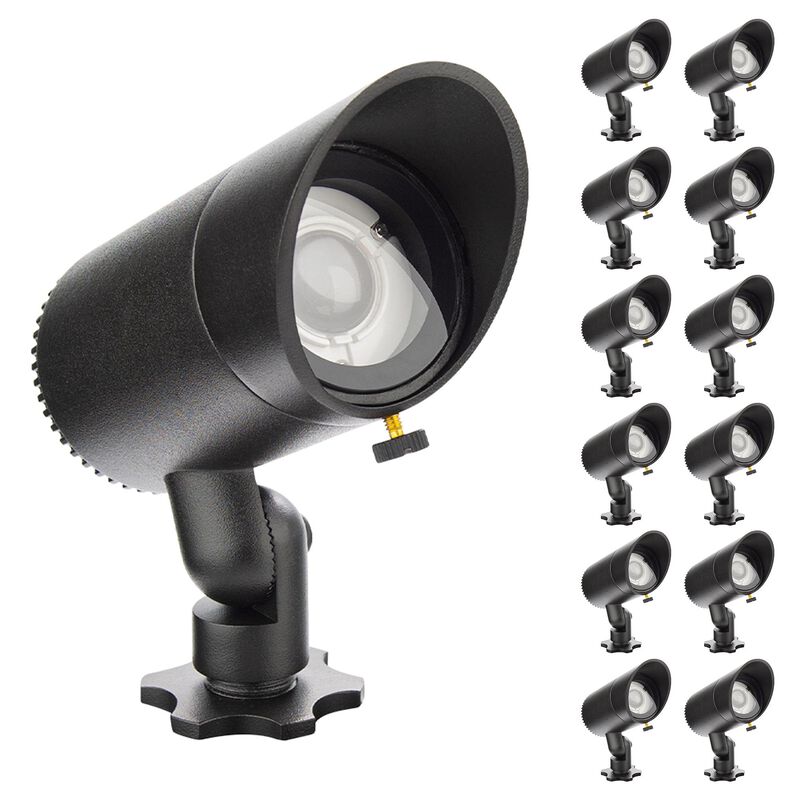 Wac Interbeam 4 Inch Outdoor Flood Light Pack of 12 by WAC Lighting
