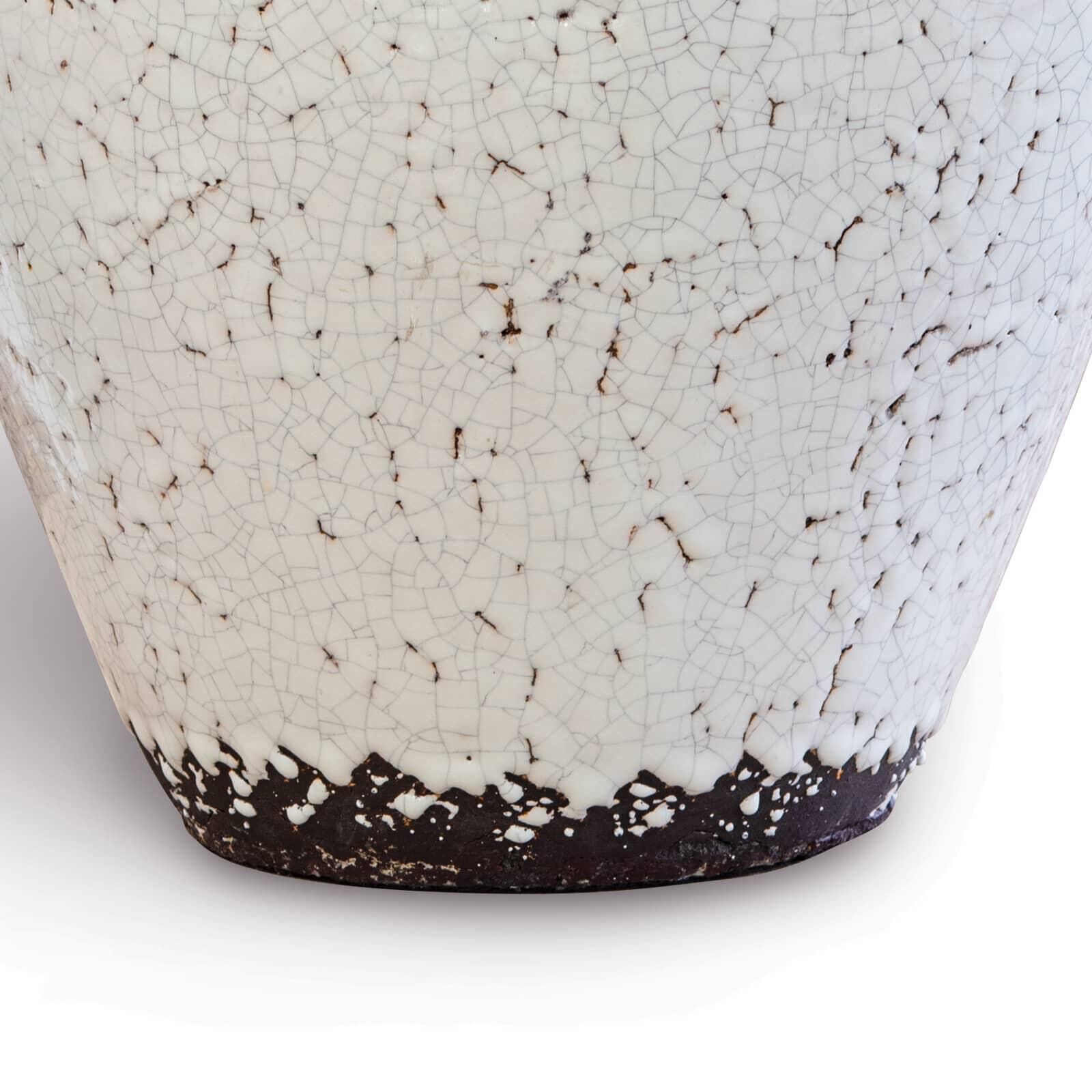 Shown in Ivory finish and Linen shade