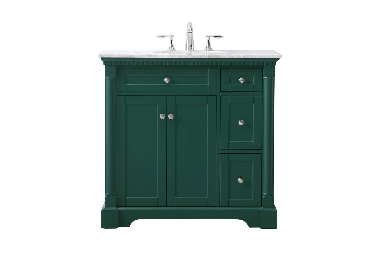 Shown in Green finish